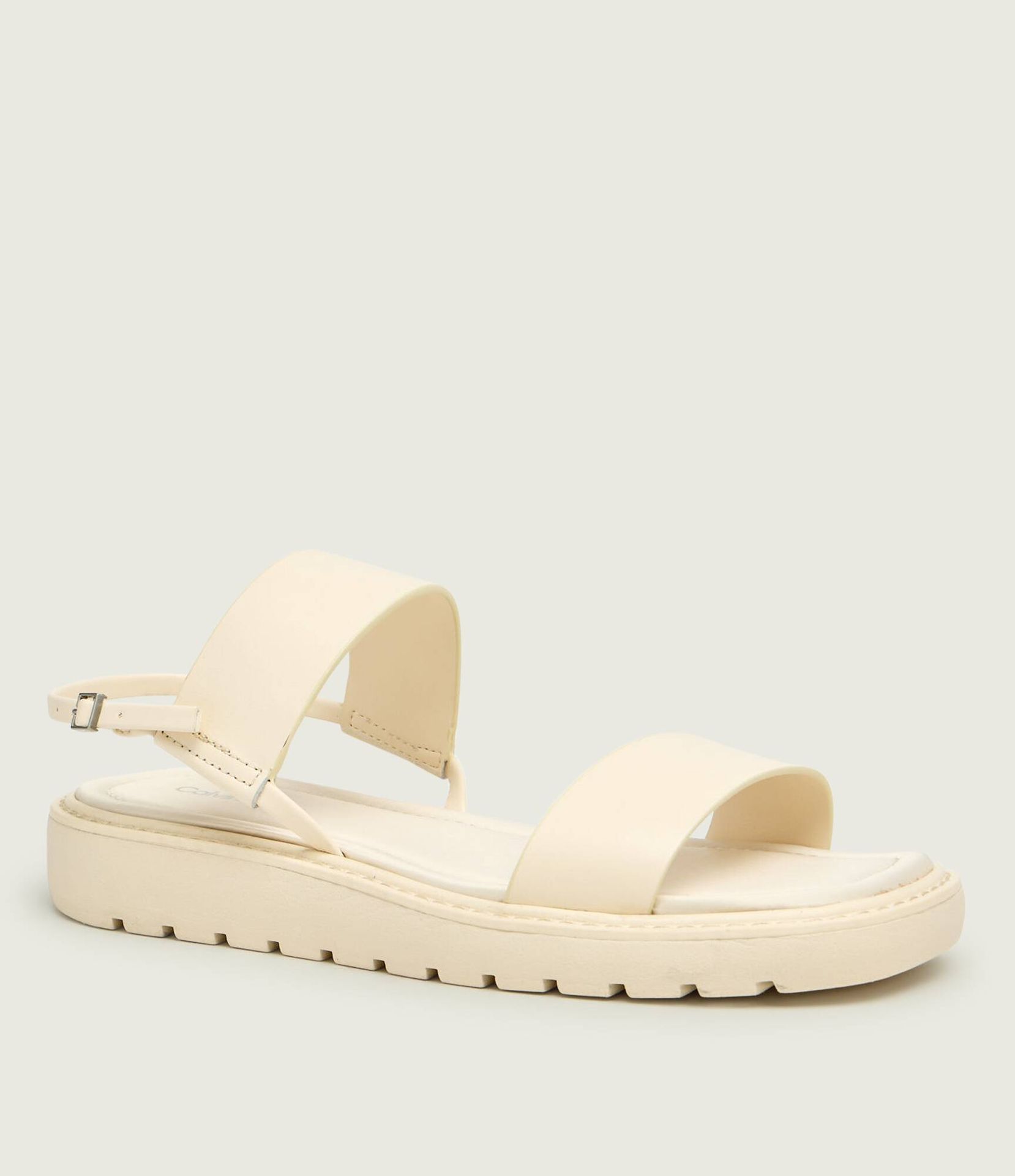 Calvin Klein Skórzane sandały