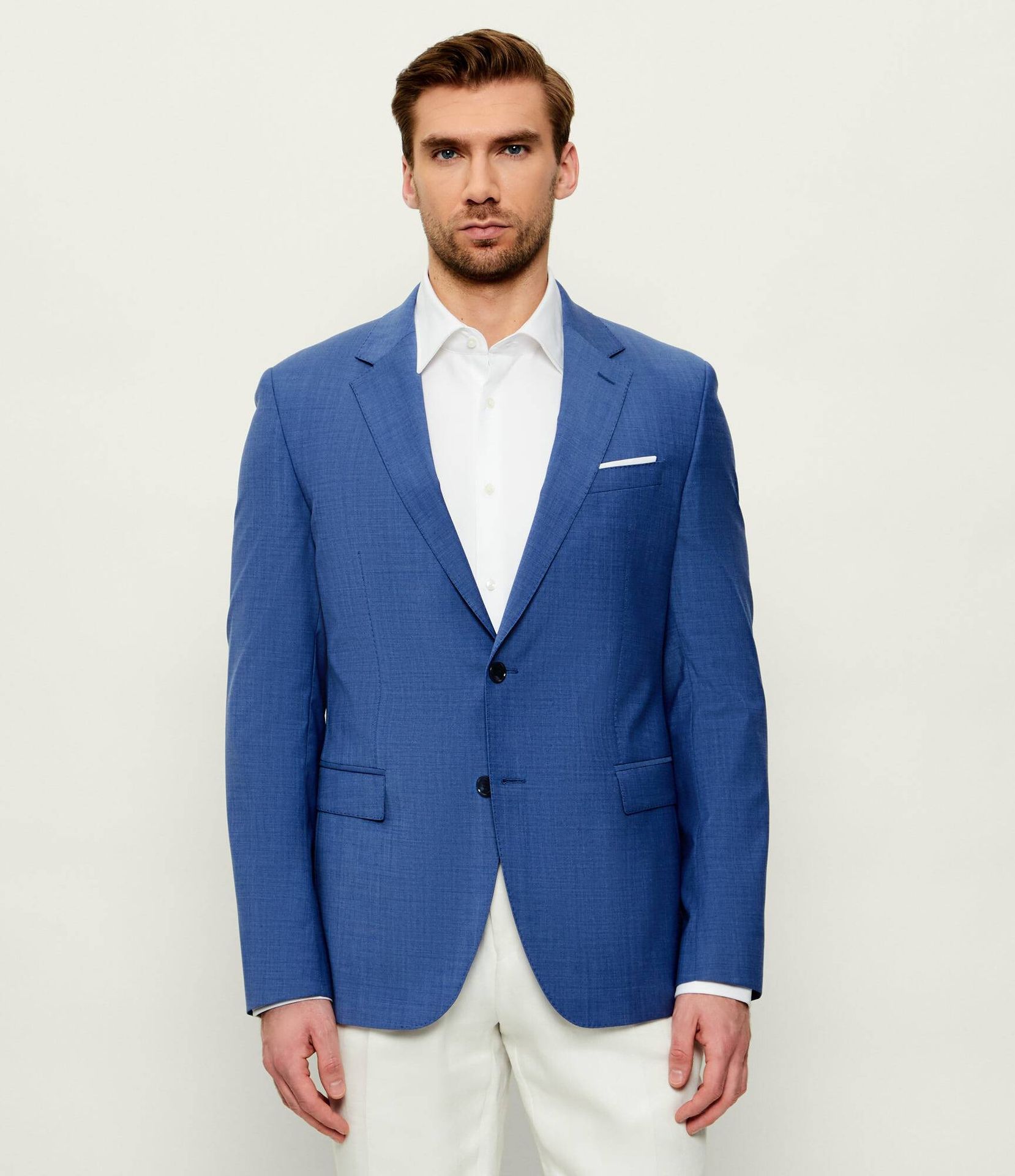 Joop! Wełniana marynarka Herby Slim Fit