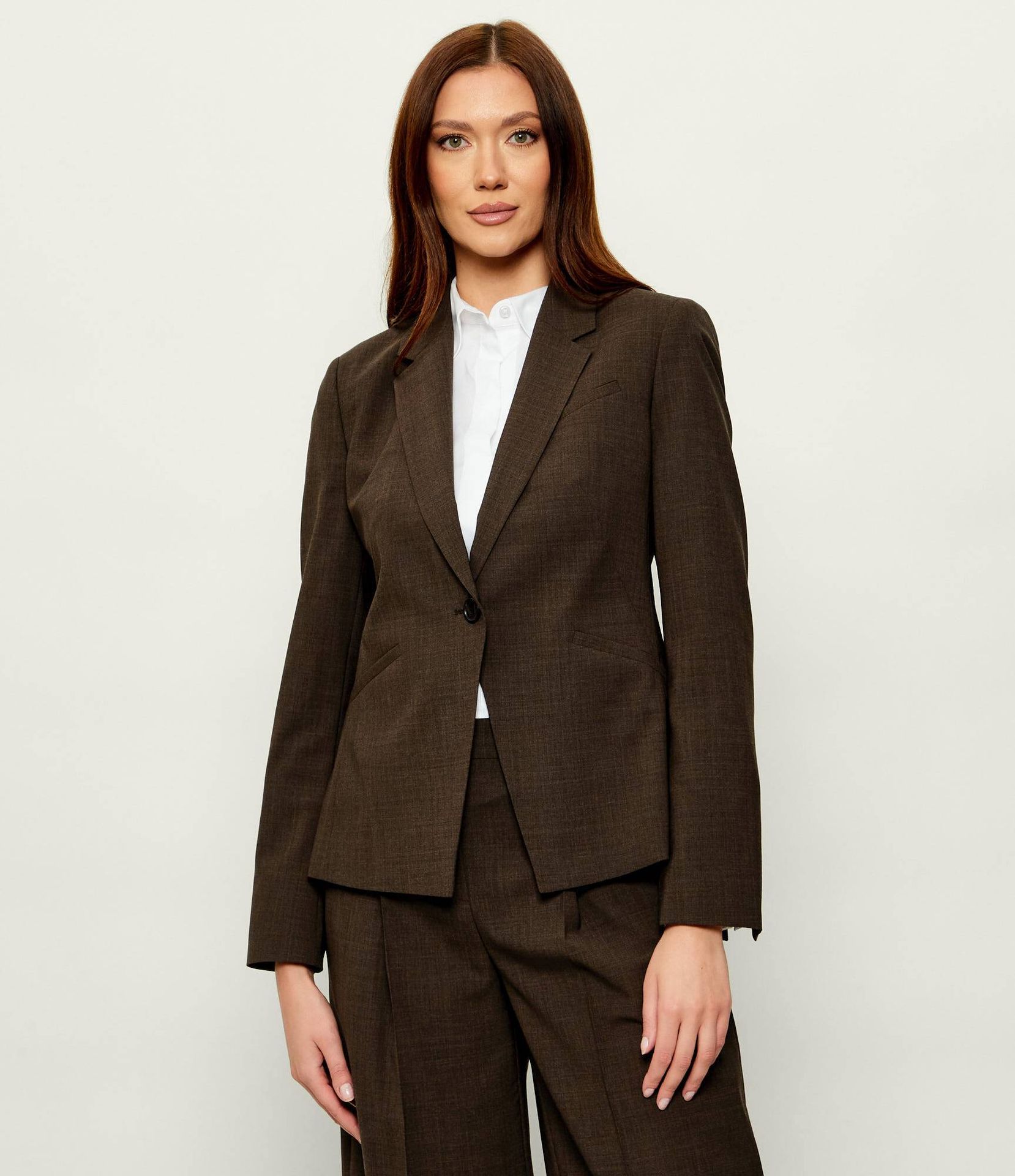 BOSS BLACK Wełniana marynarka Jia9 Slim Fit
