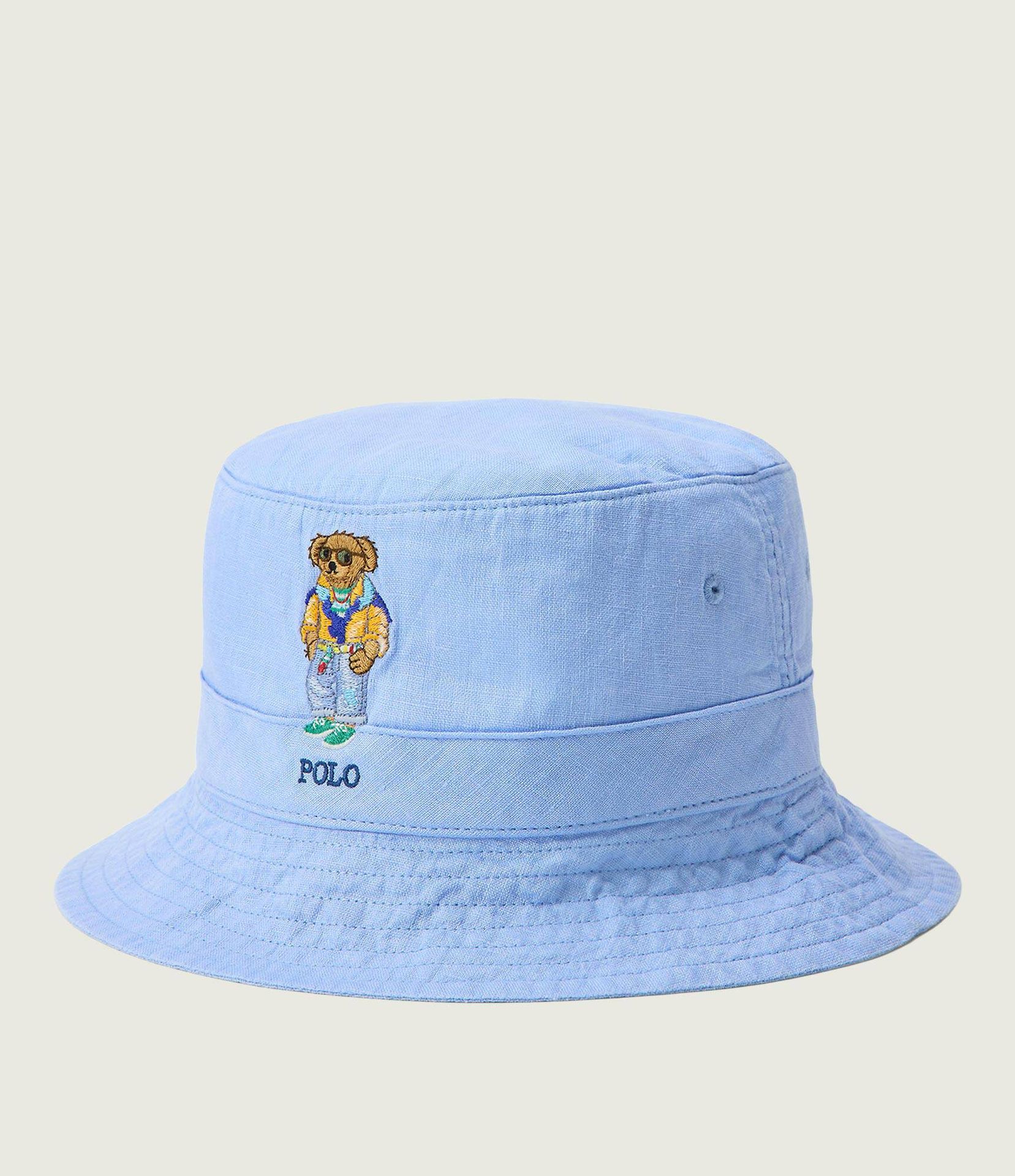 POLO RALPH LAUREN Lniany kapelusz