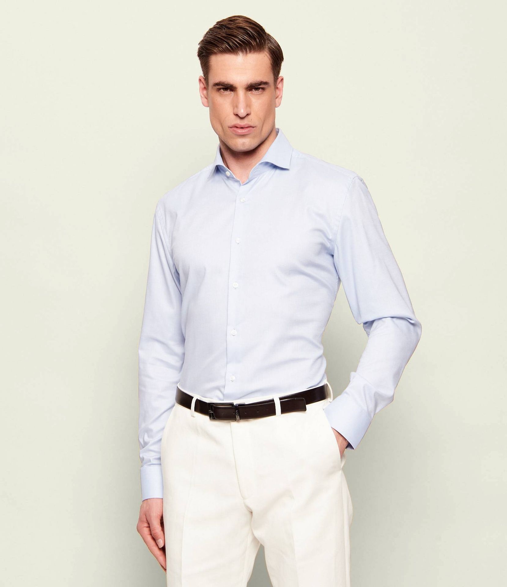 BOSS BLACK Koszula H-HANK-SP-C1-261 Slim Fit stretch