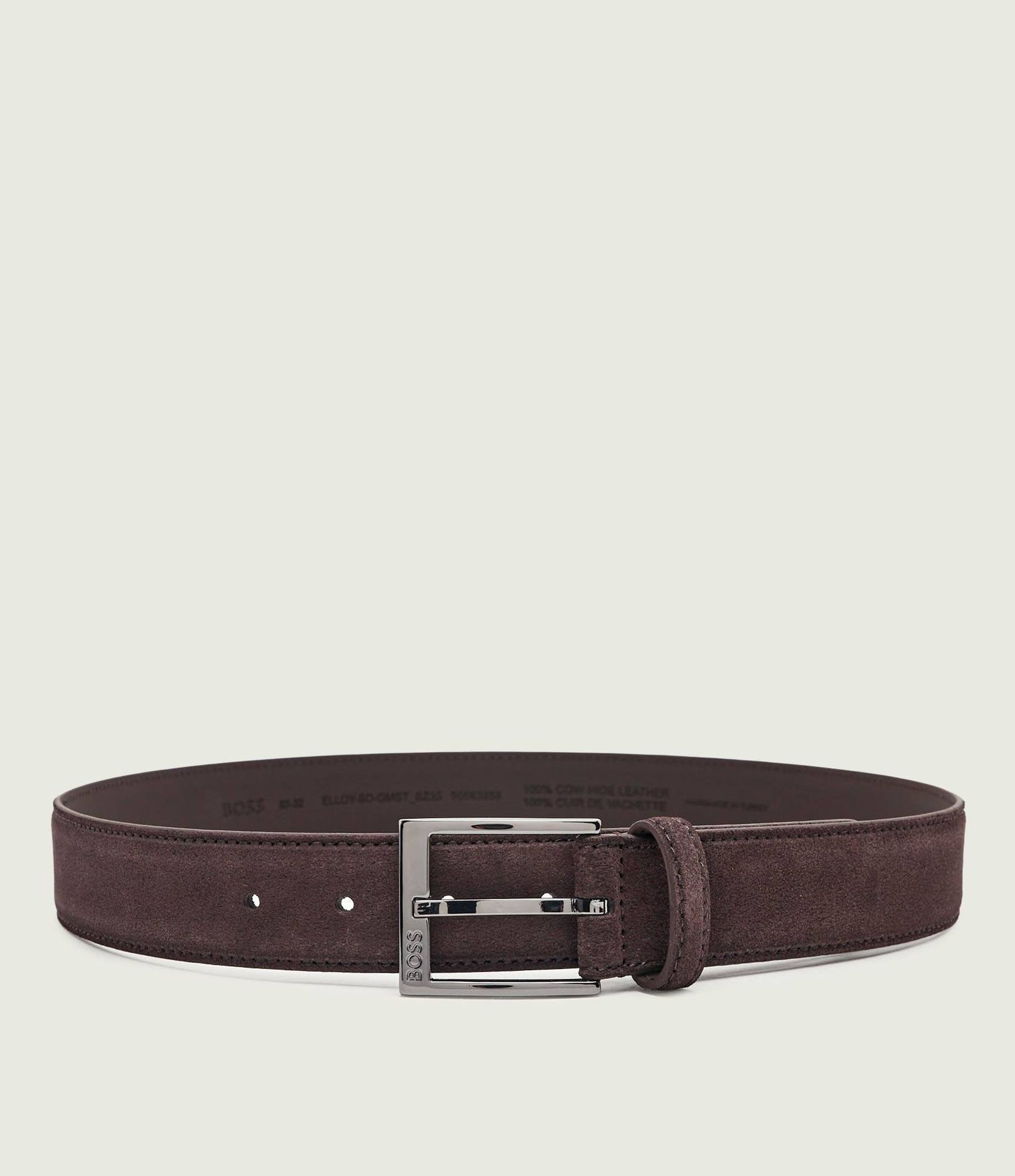 BOSS BLACK Pasek Elloy-Sd-GmSt_Sz35 zamsz