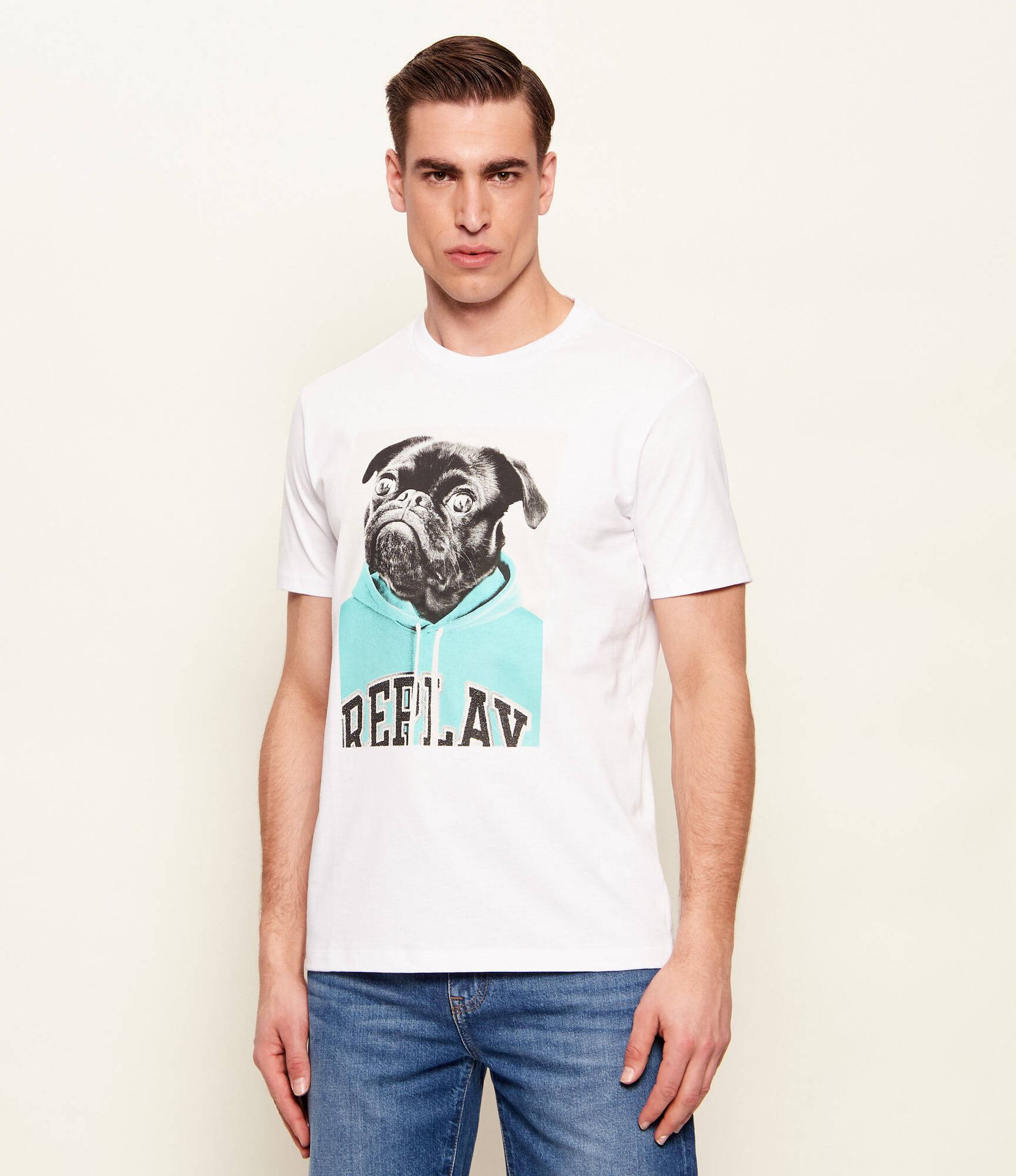 Replay T-shirt OPEN END DRY HAND Regular Fit