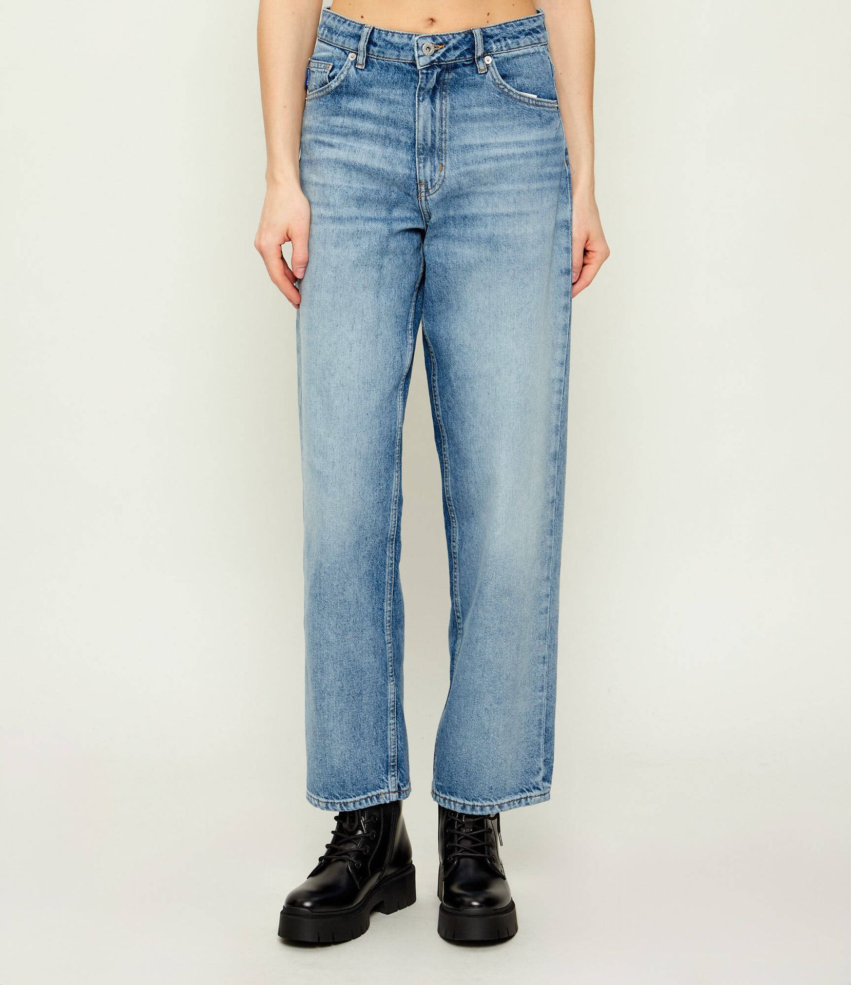 Hugo Blue Jeansy Leni_S_B Loose fit