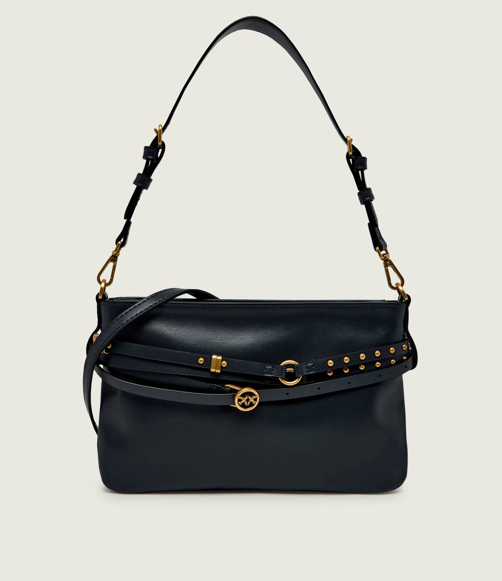 Pinko Skórzana torebka na ramię BELT BAG MINI
