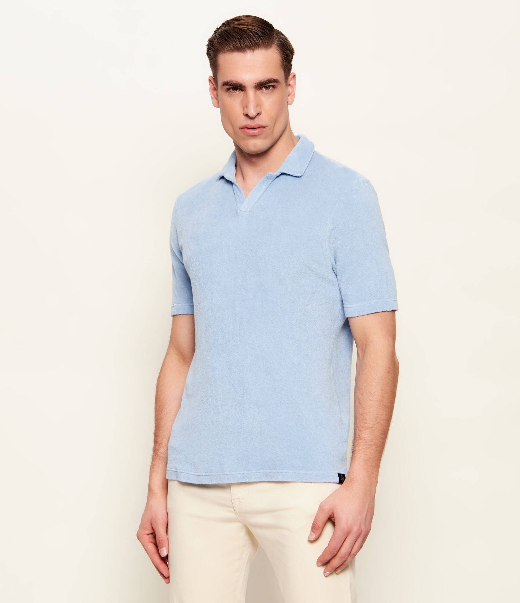 Gran Sasso Polo Regular Fit frotté