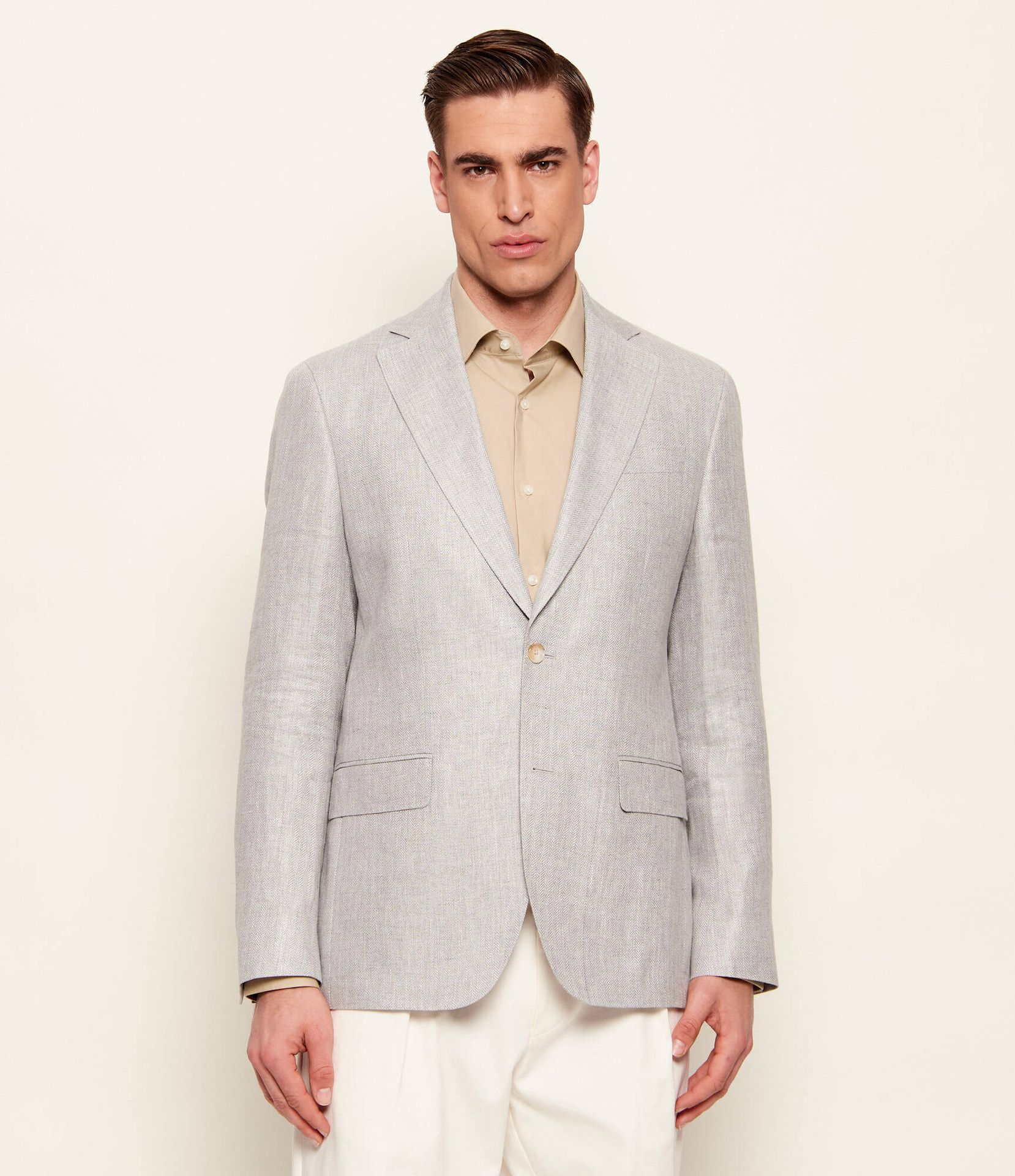 Sand Copenhagen Lniana marynarka Star Napoli Regular Fit