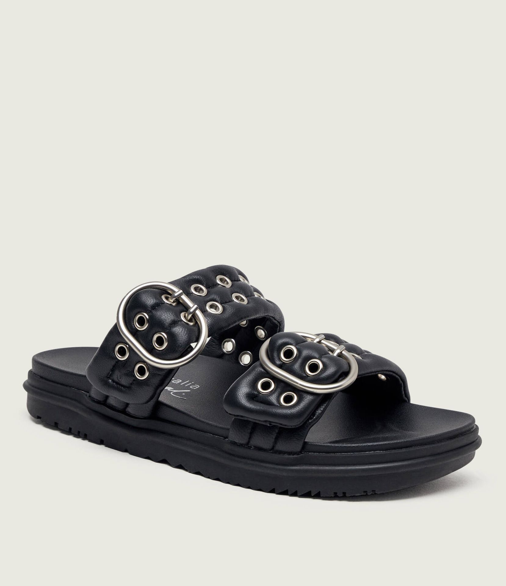 EMU Australia Skórzane klapki Bondi Buckle 2.0