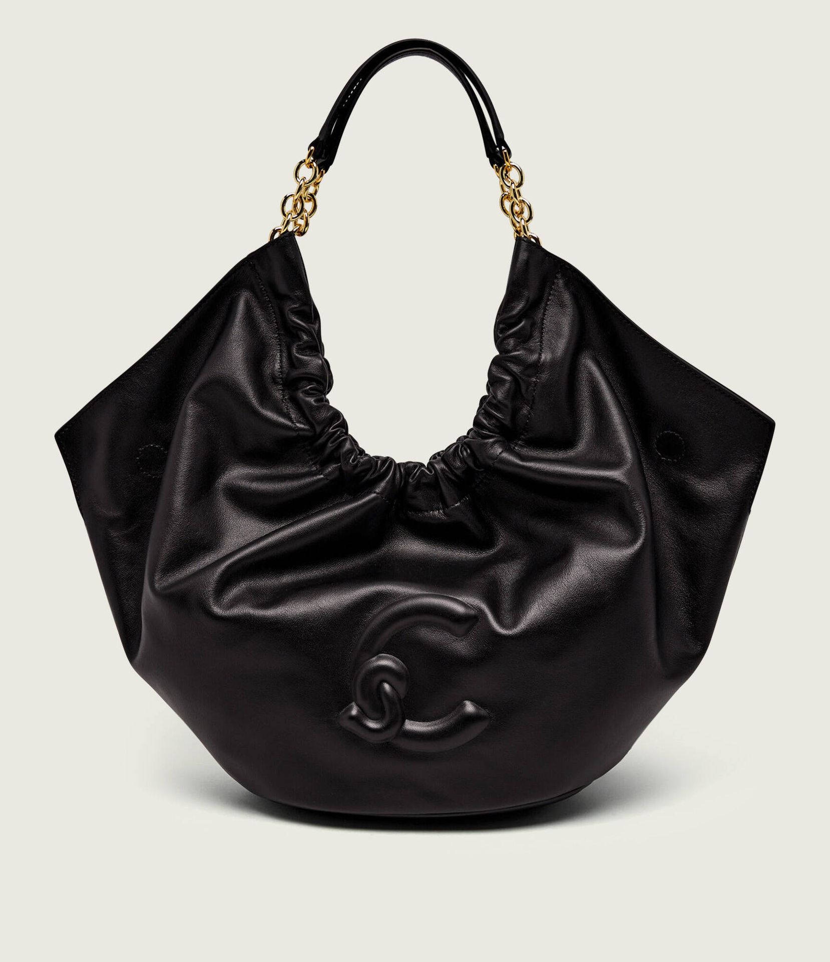 Coccinelle Skórzane hobo SMASH