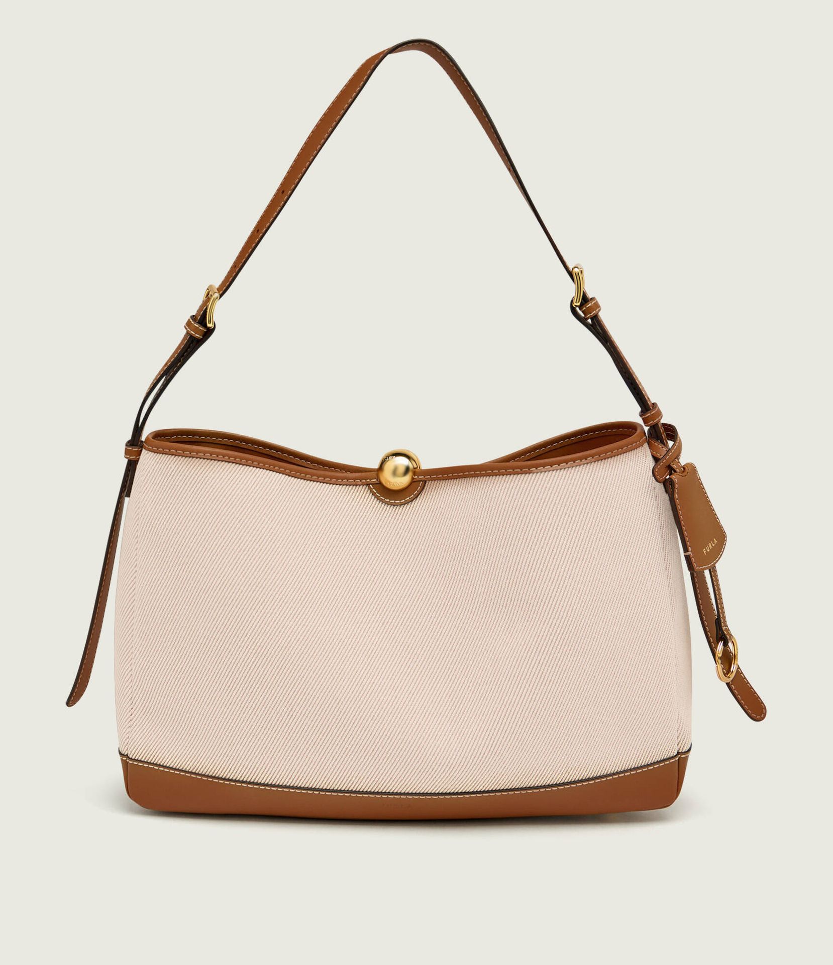 Furla Torebka na ramię FURLA SFERA SOFT z dodatkiem skóry