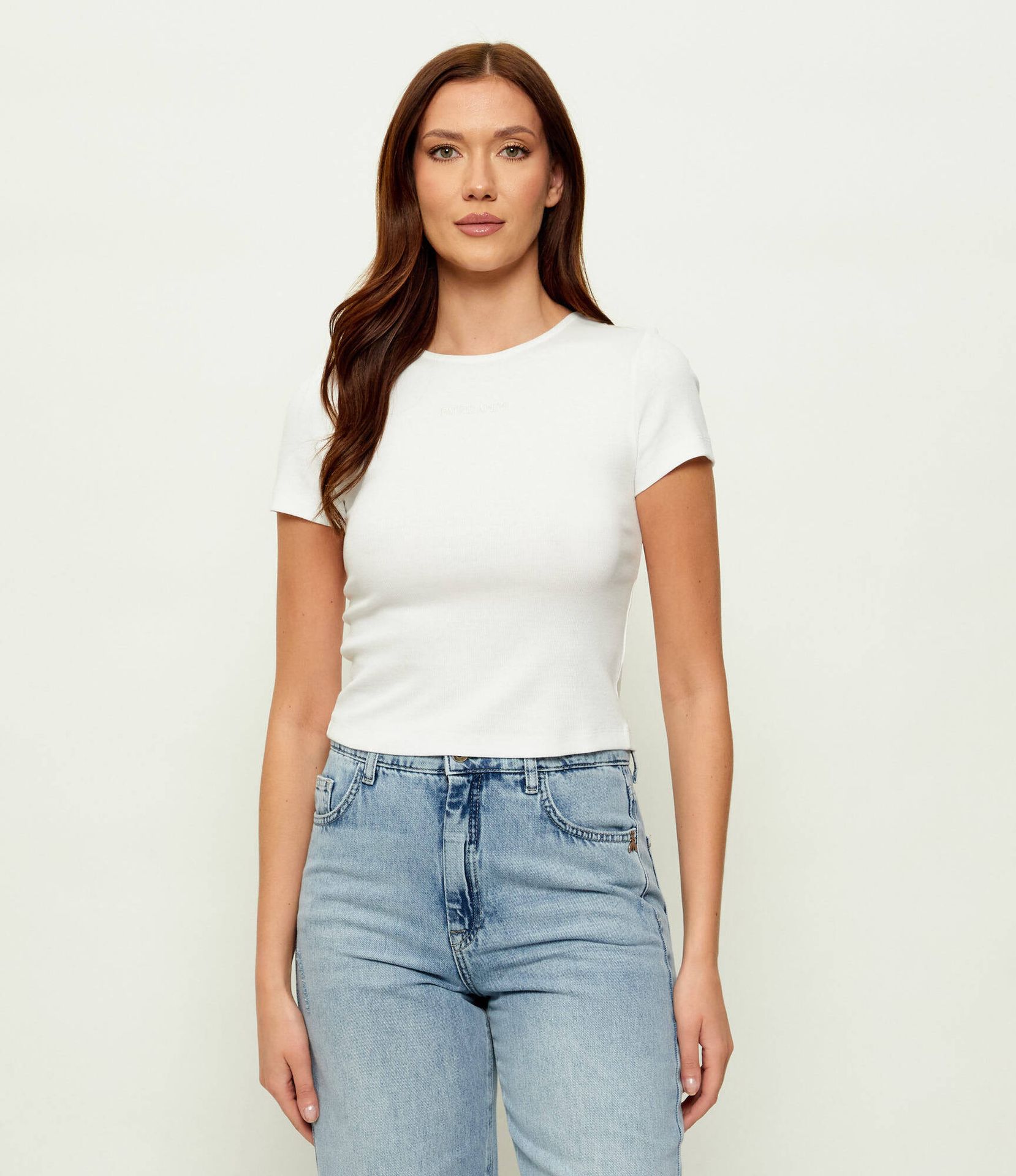 Patrizia Pepe T-shirt Cropped Fit