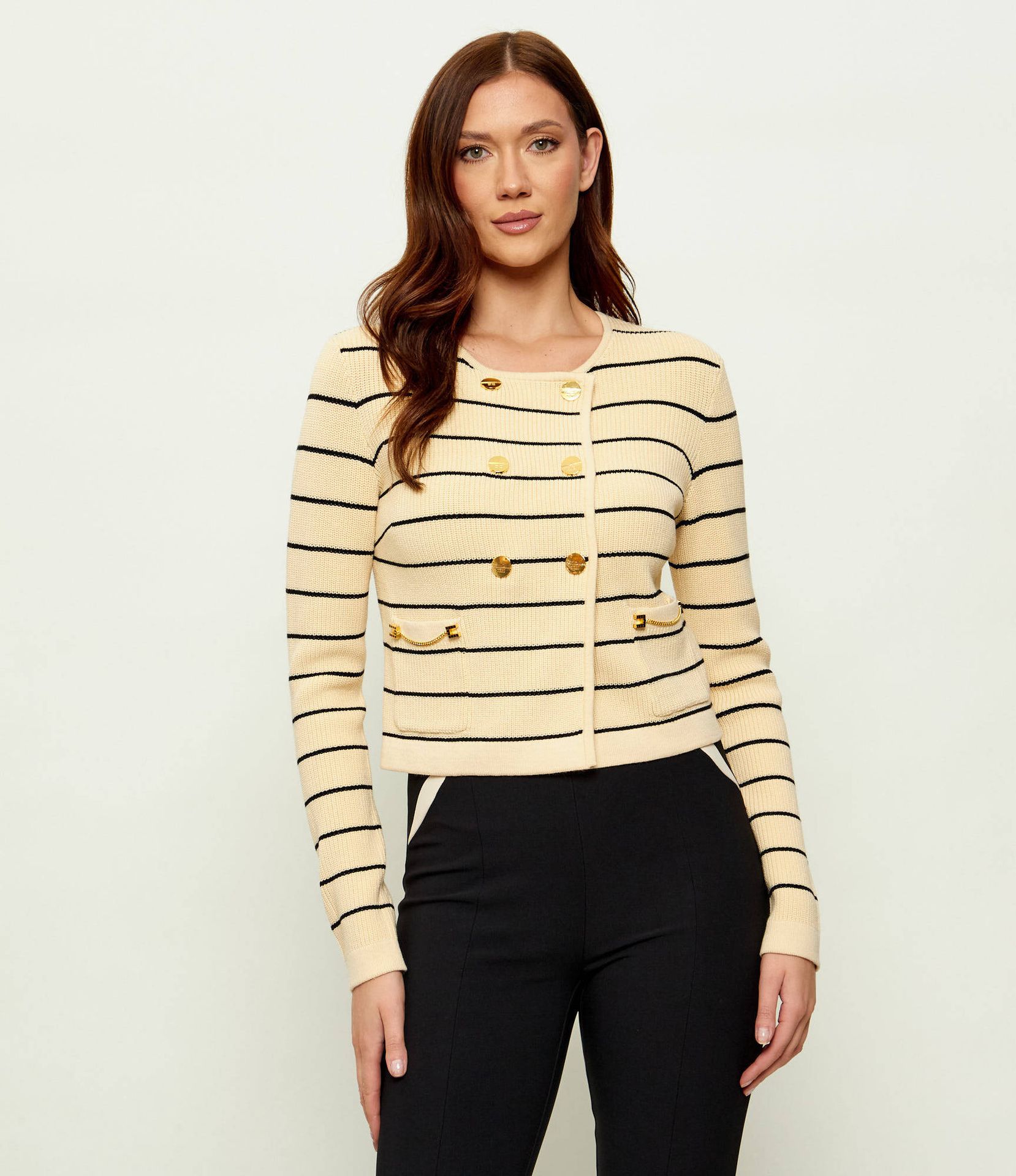 Elisabetta Franchi Kardigan Cropped Fit