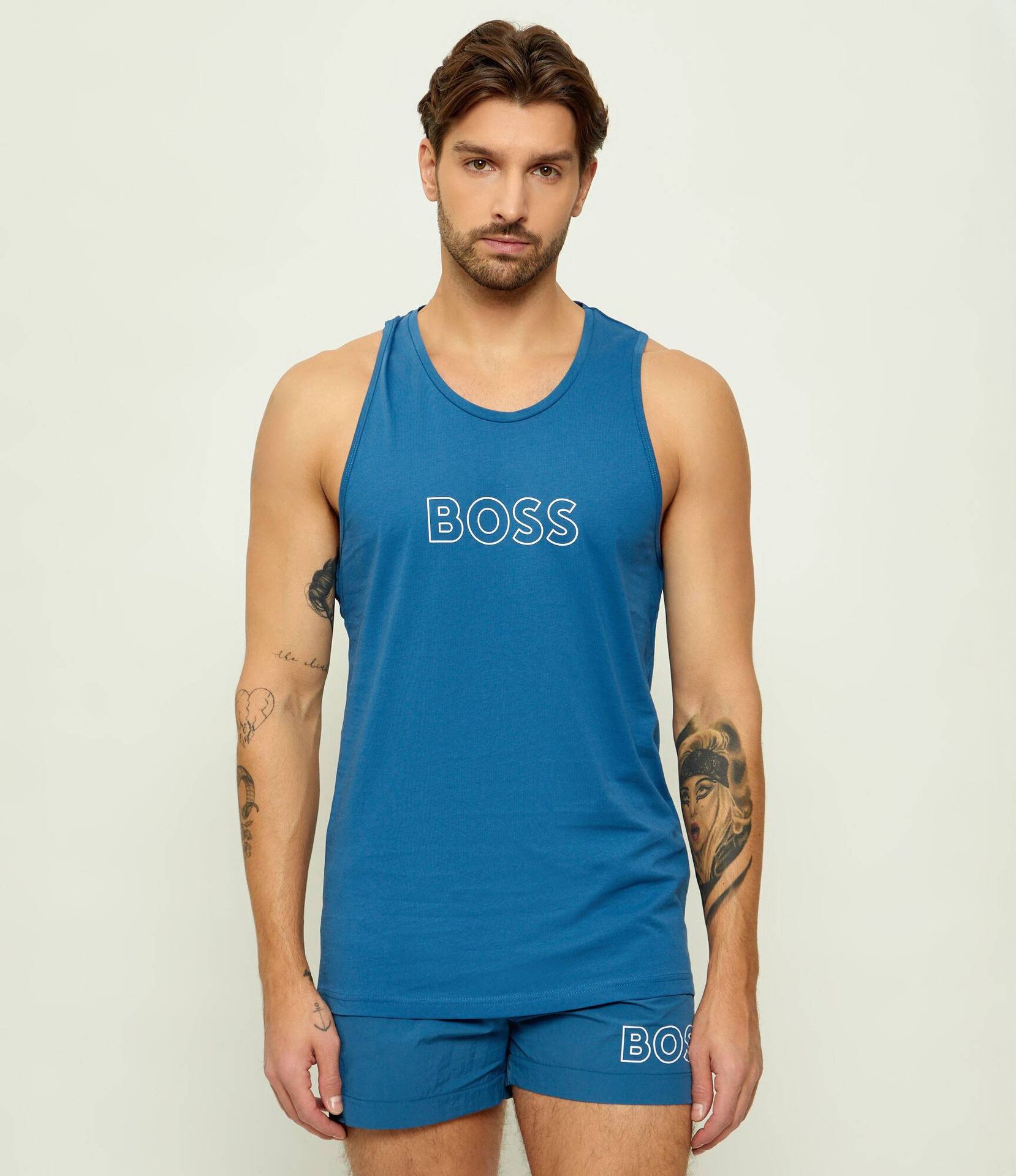 BOSS BLACK Tank top Beach Regular Fit