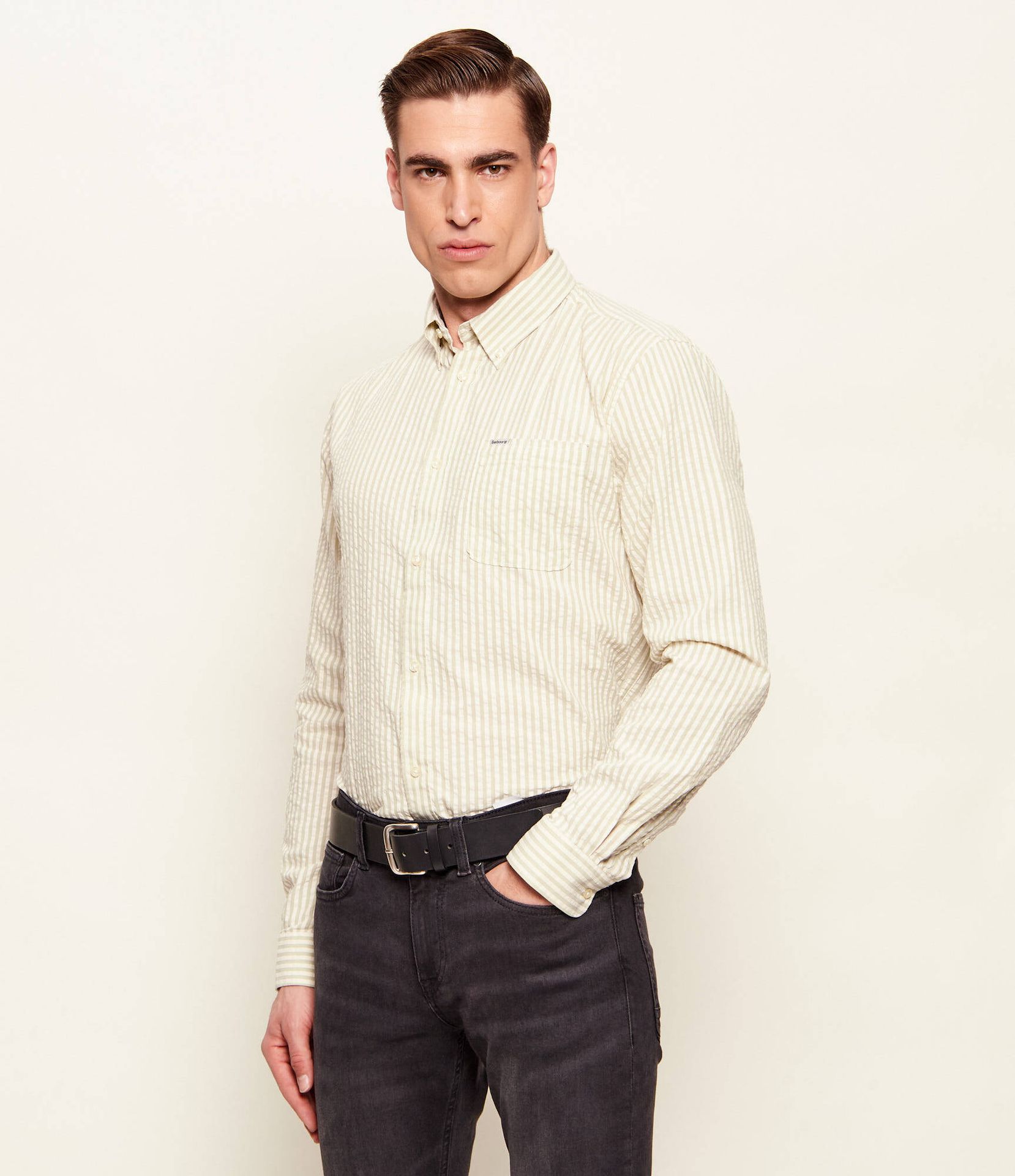 Barbour Koszula Cresswell Seersucker Regular Fit