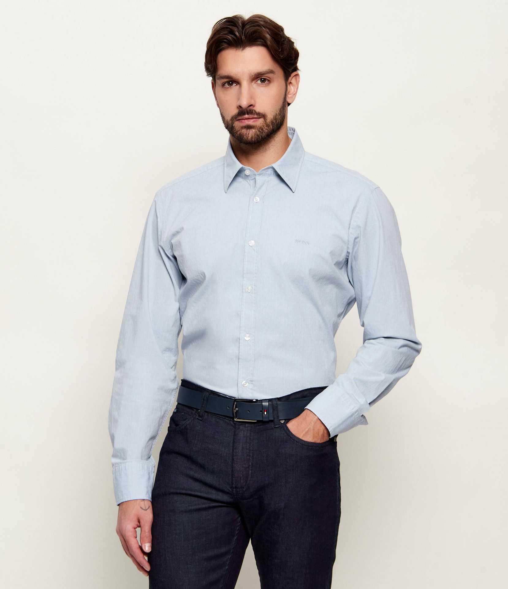 BOSS ORANGE Koszula Relegant_6_M Regular Fit