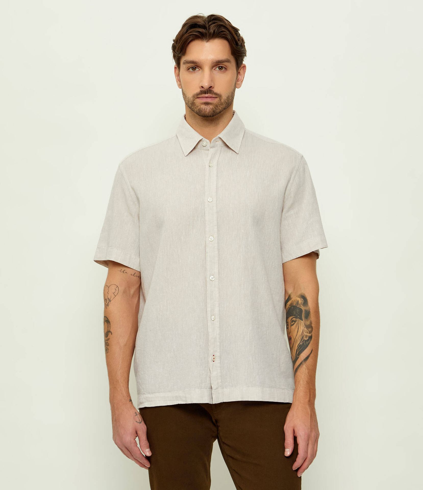 Joop! Jeans Lniana koszula Haris26 Casual fit