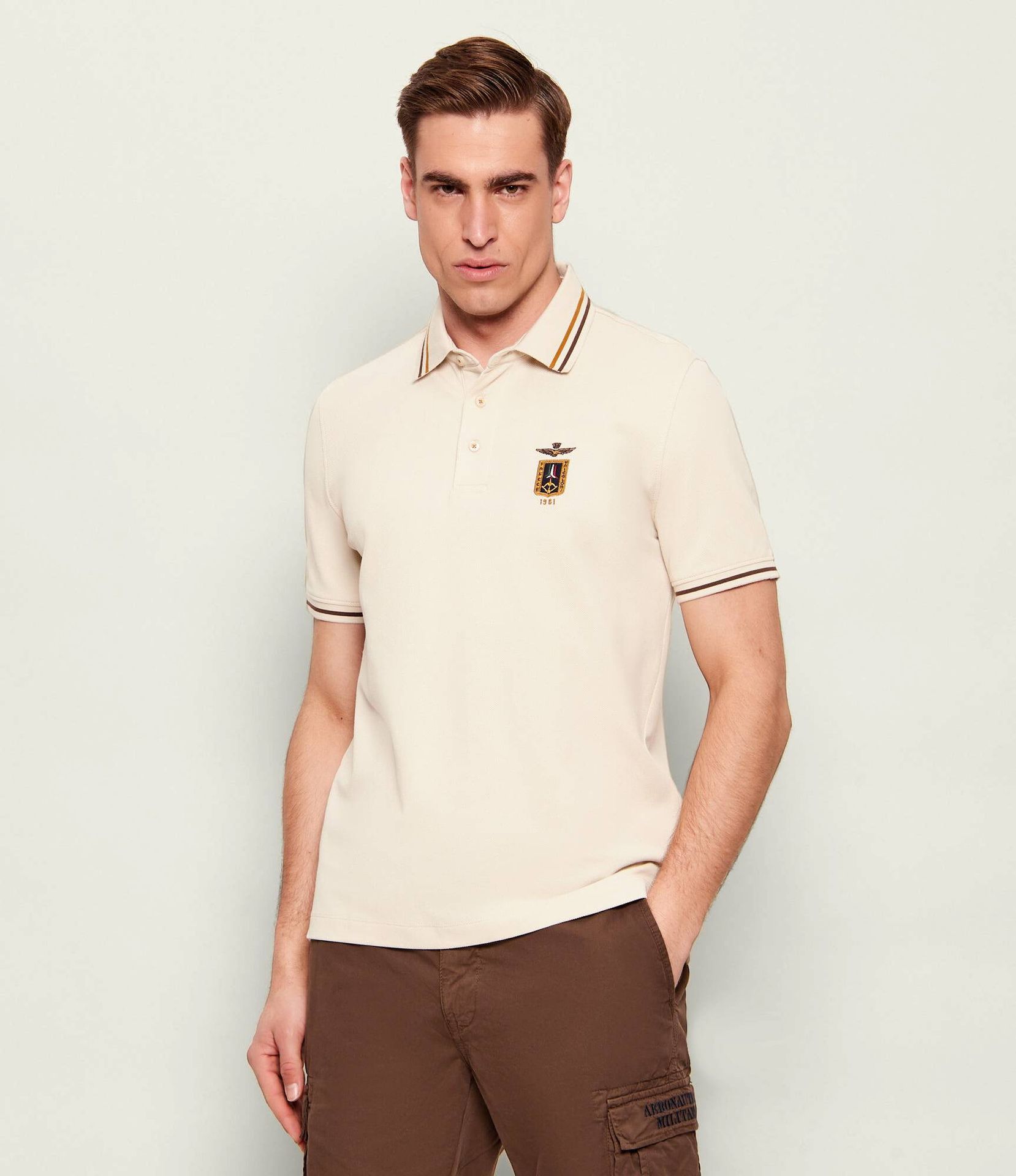 Aeronautica Militare Polo Slim Fit
