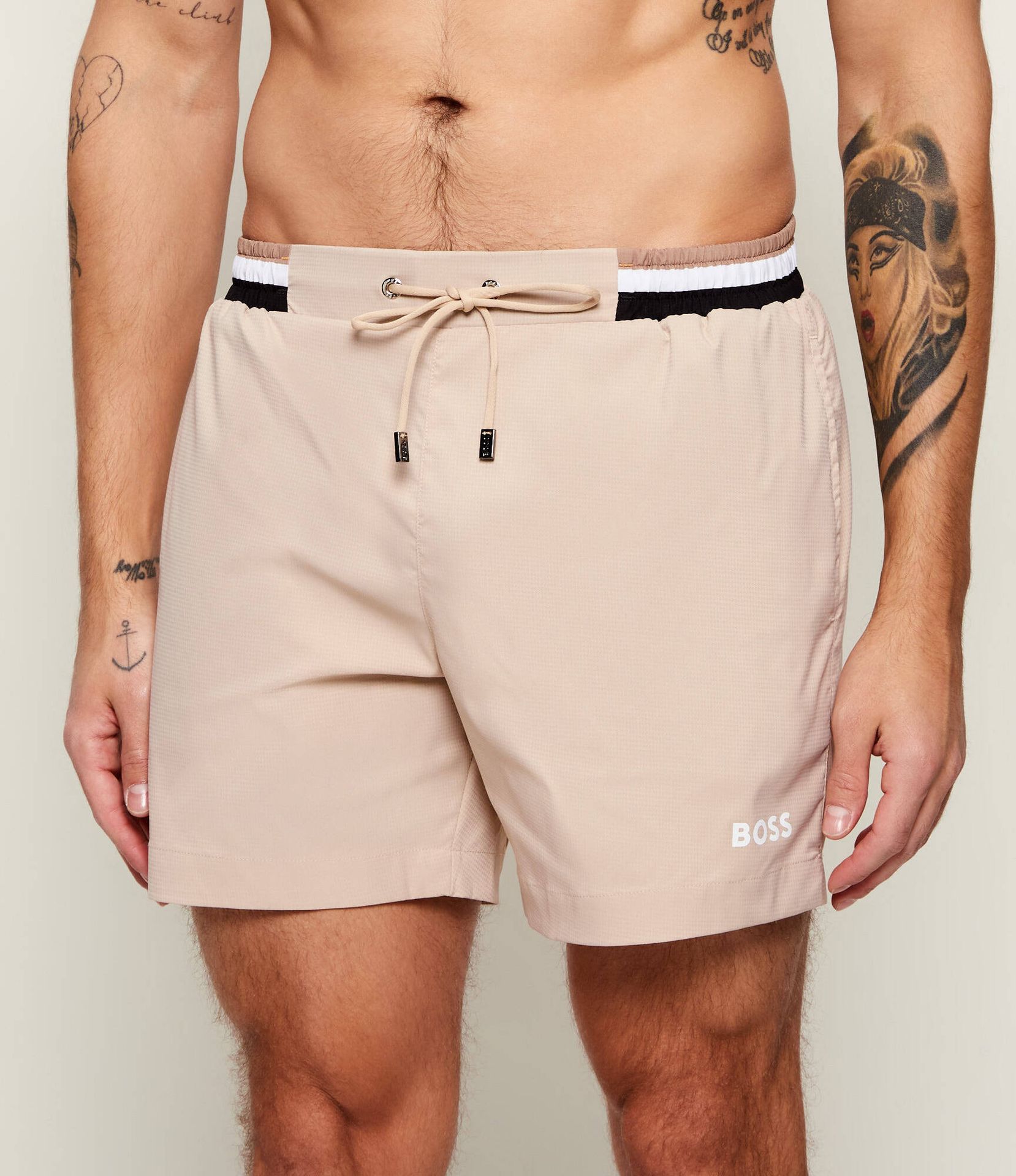 BOSS BLACK Szorty kąpielowe Atoll Regular Fit