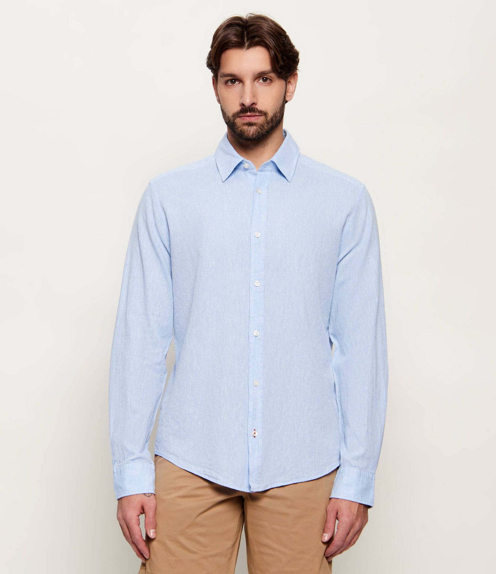 Joop! Jeans Lniana koszula Hanson26-W Regular Fit