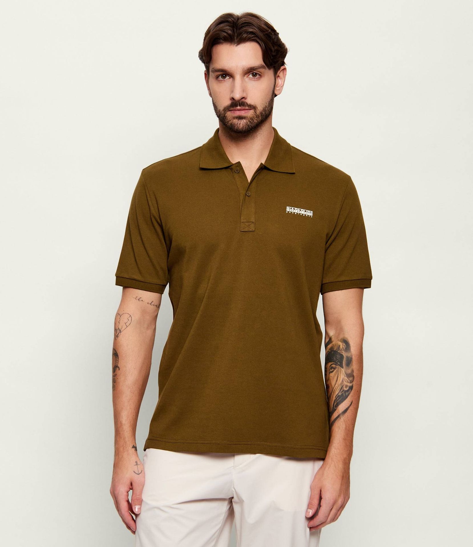 Napapijri Polo E-SMALL BOX SS Relaxed fit