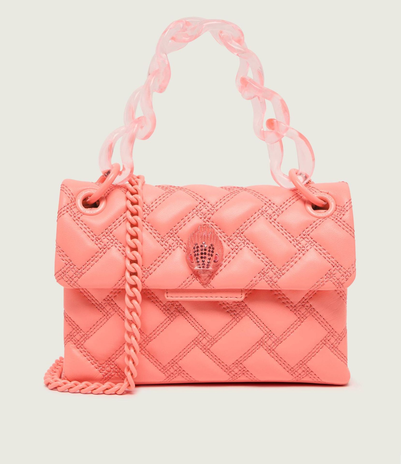 Kurt Geiger Skórzana torebka na ramię MINI KENSINGTON