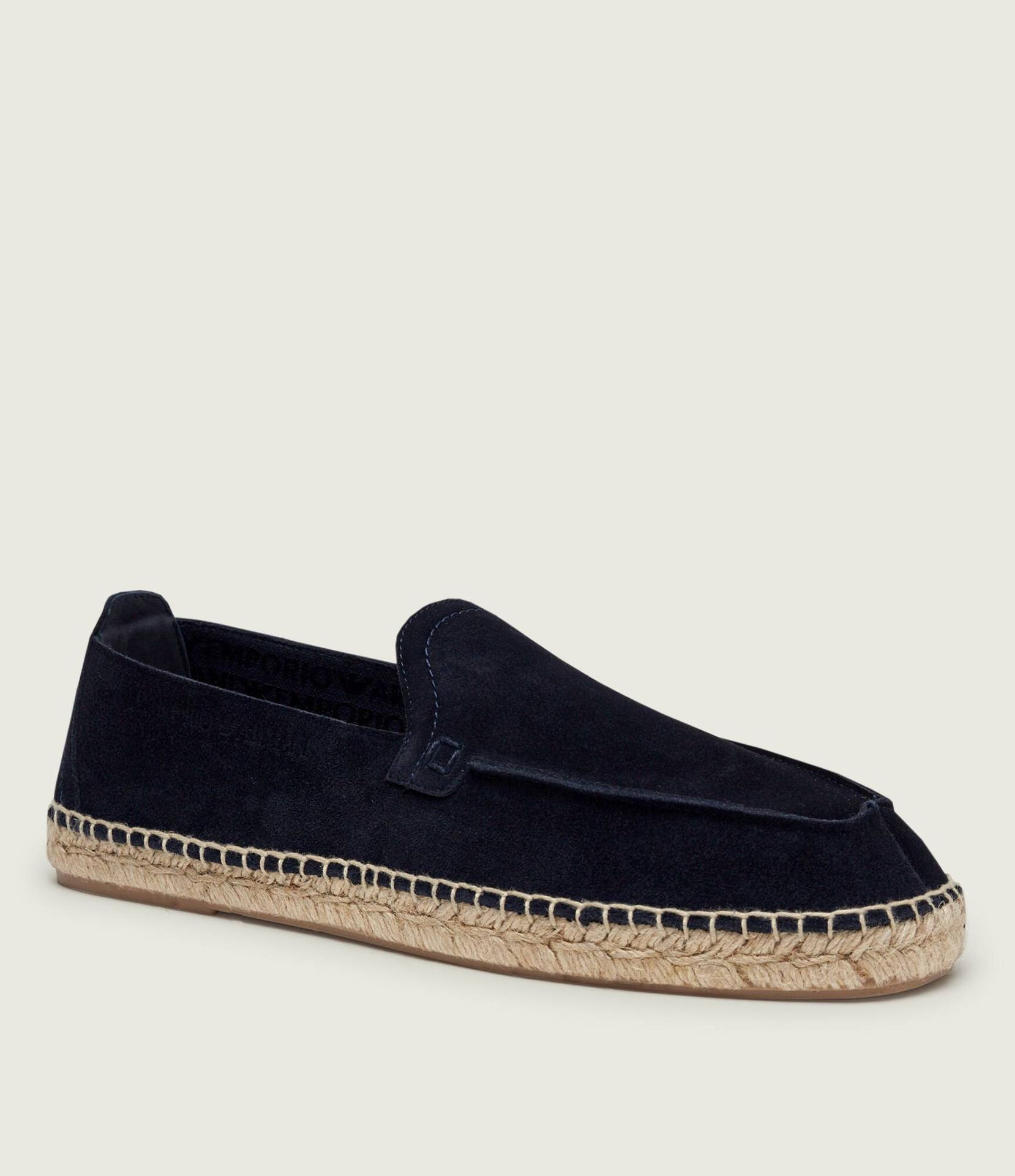 Emporio Armani Espadryle zamsz