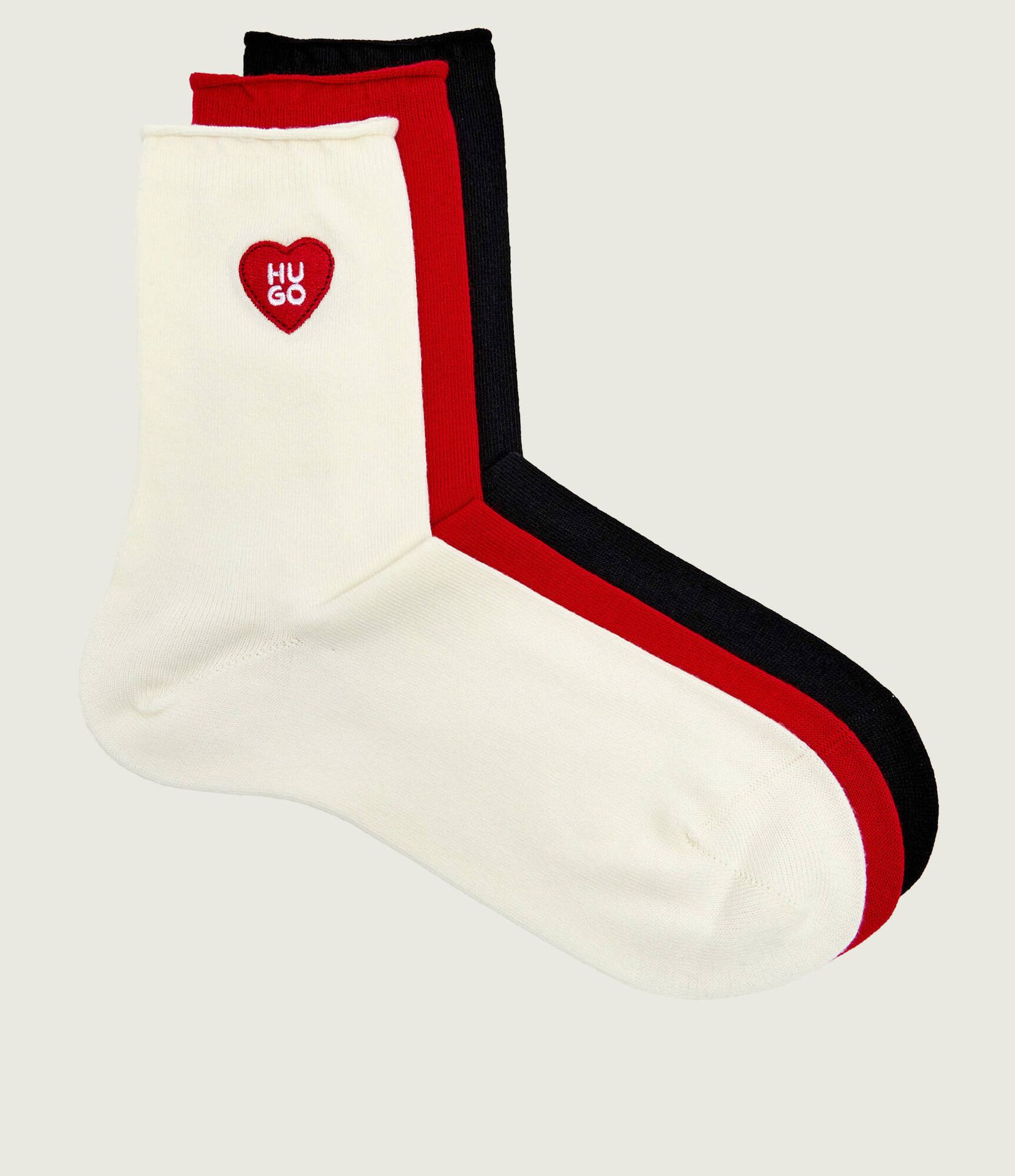 Hugo Bodywear Skarpety 3-pack 3P QS HEART CC