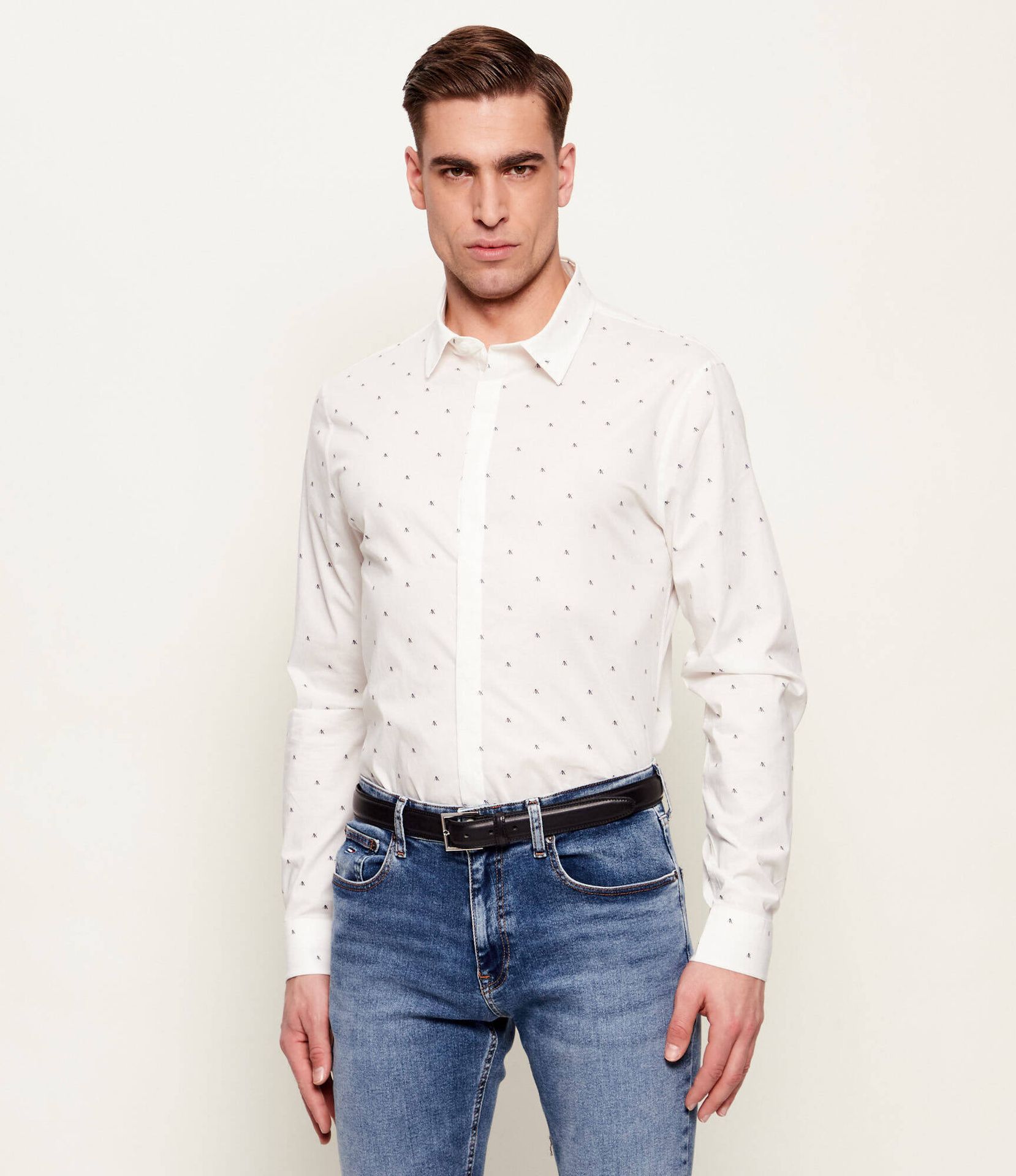Armani Exchange Koszula Slim Fit