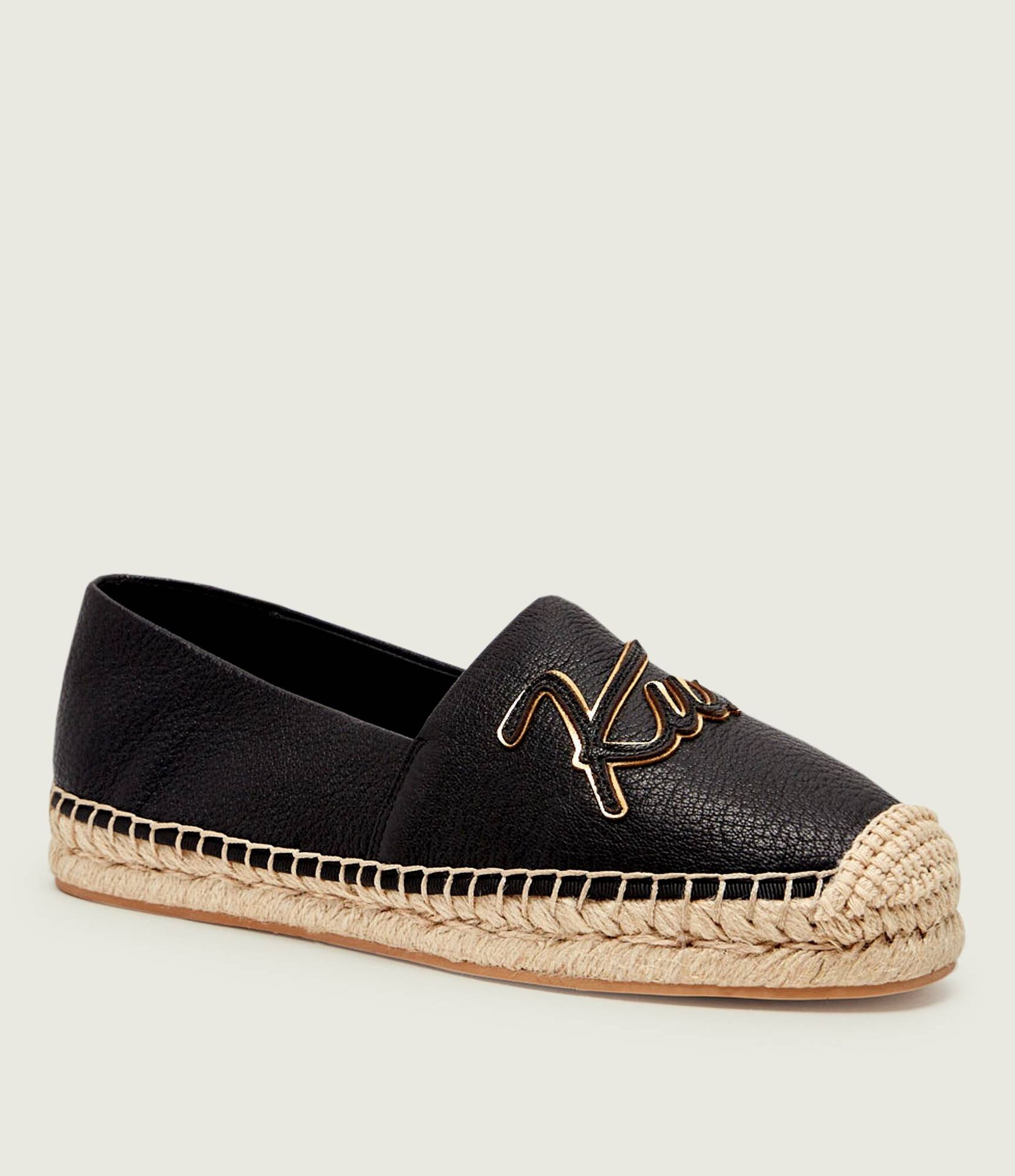 Kurt Geiger Skórzane espadryle KURT