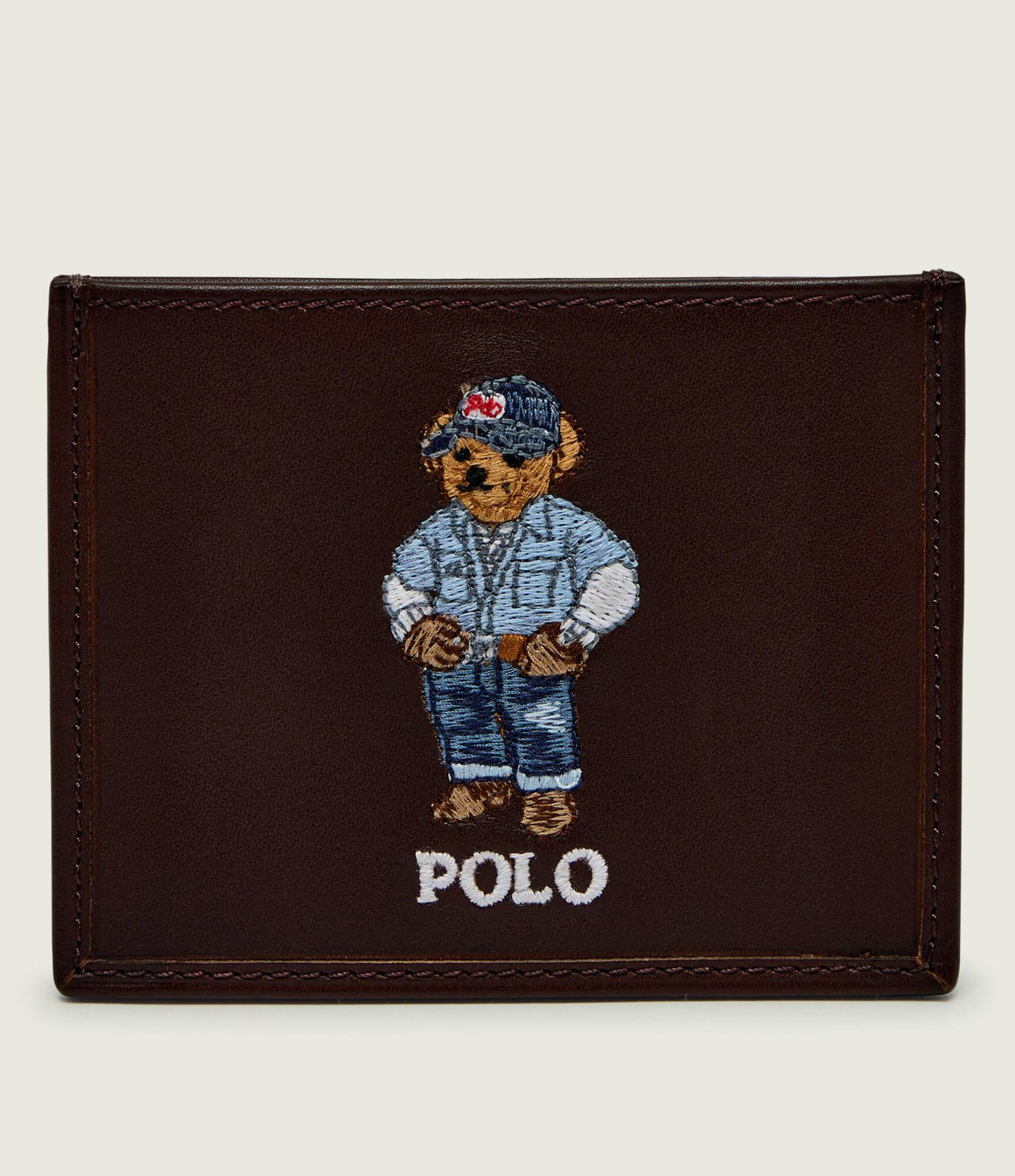 POLO RALPH LAUREN Skórzane etui na karty