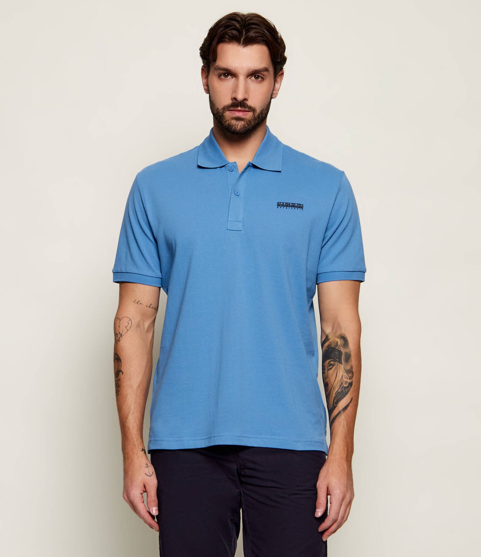 Napapijri Polo E-SMALL BOX SS Relaxed fit
