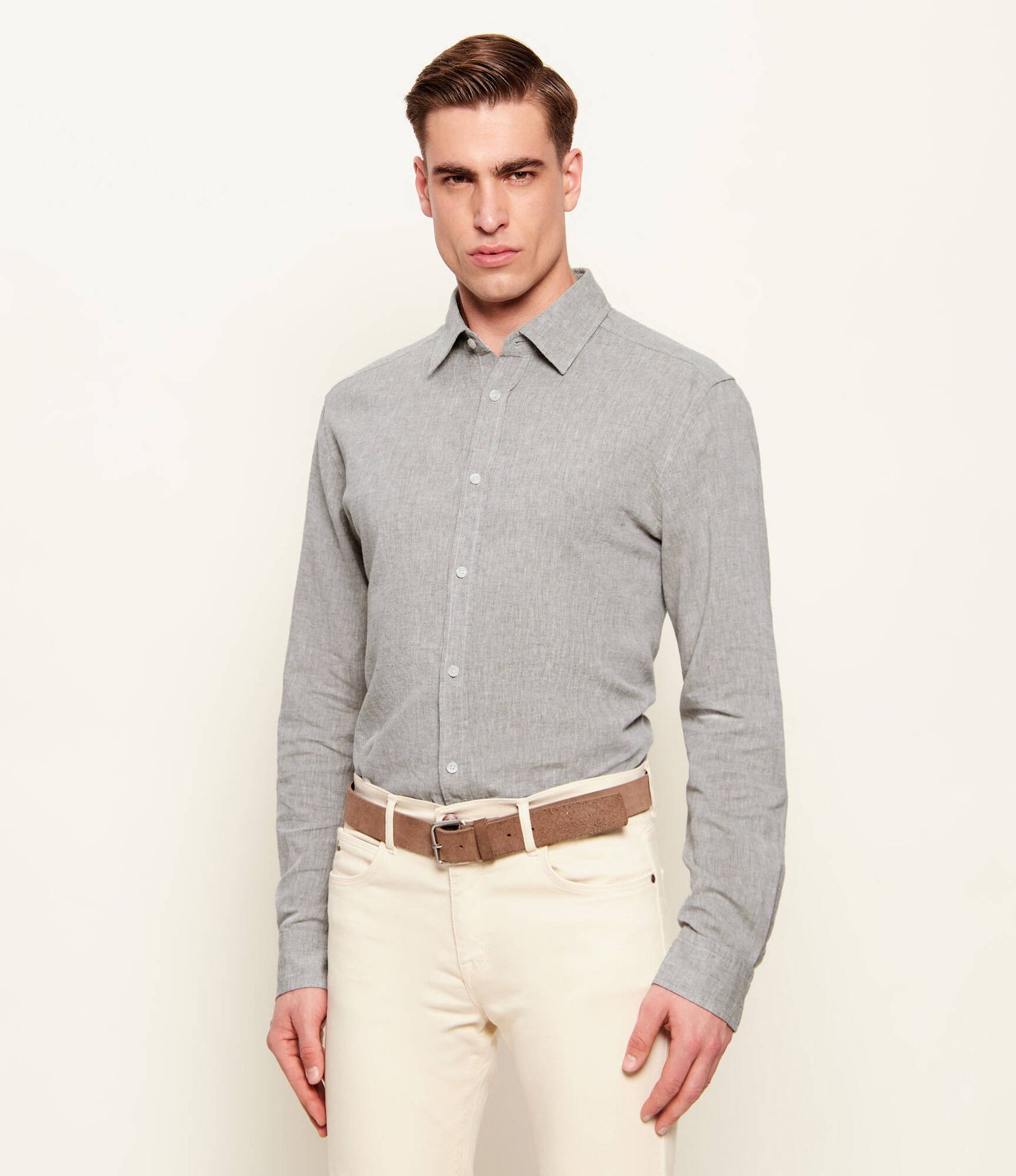 Joop! Jeans Lniana koszula Hanson26-W Regular Fit