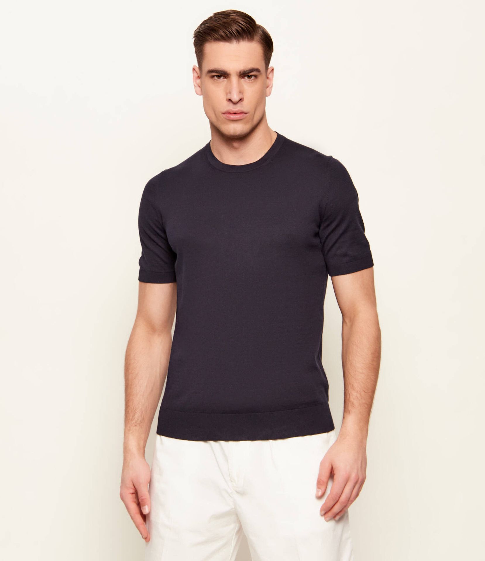 Gran Sasso Sweter Slim Fit