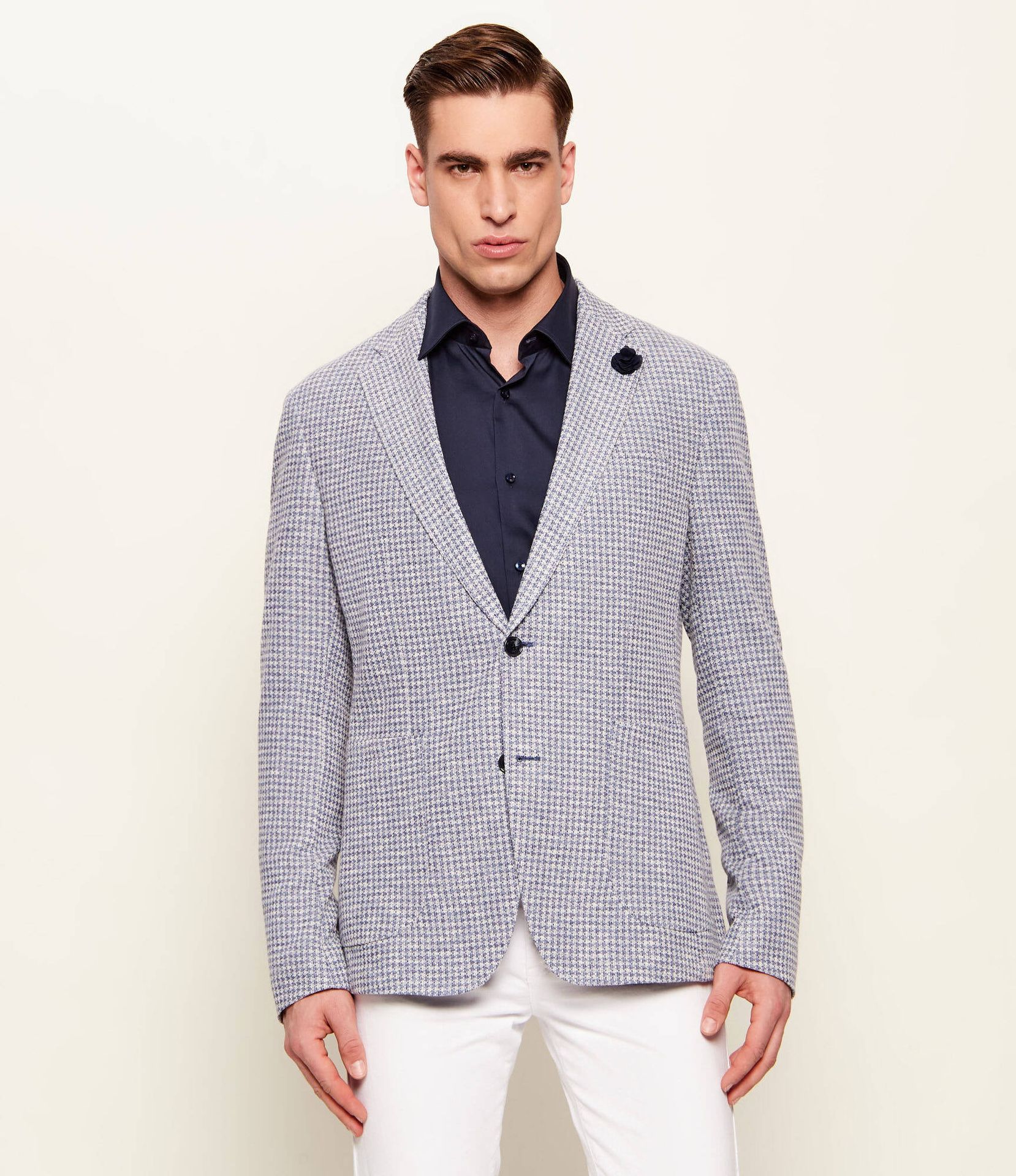 Joop! Marynarka Hoverest Slim Fit z dodatkiem wełny