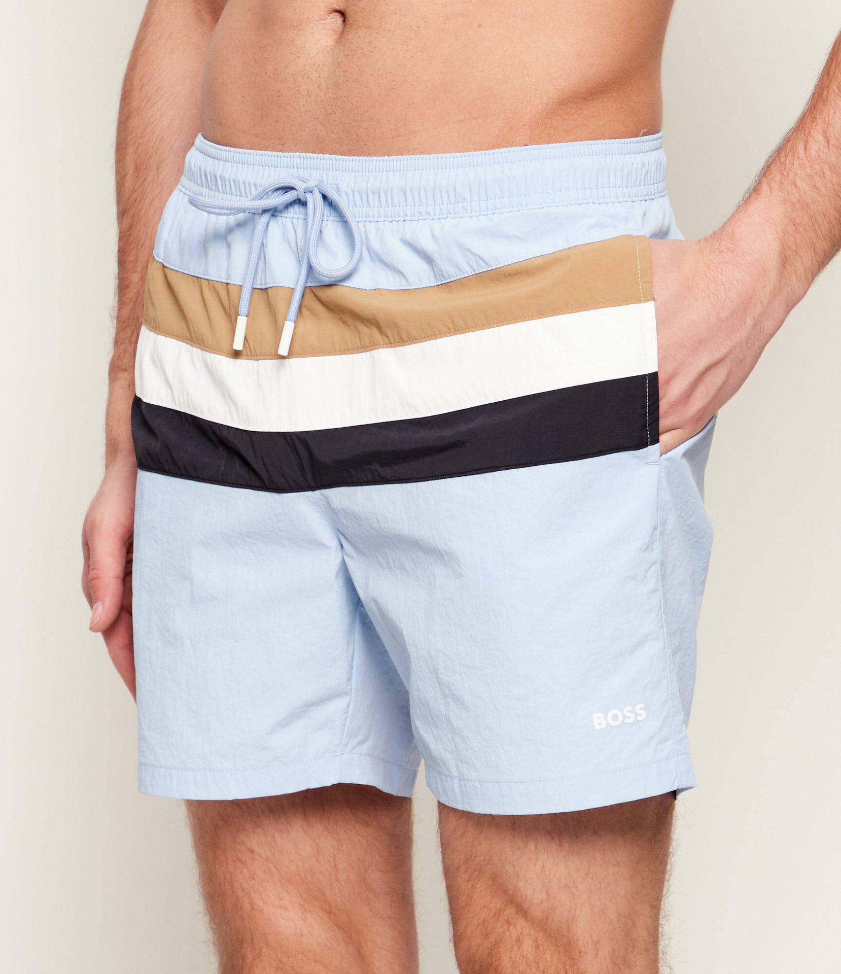 BOSS BLACK Szorty kąpielowe Louis Regular Fit