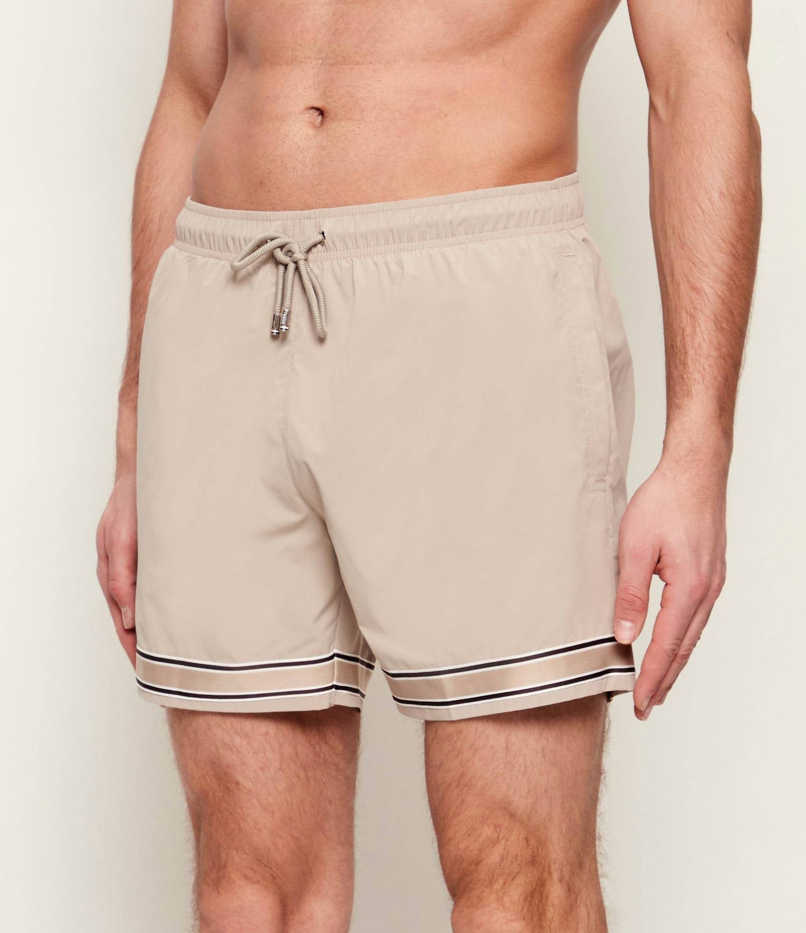 BOSS BLACK Szorty kąpielowe Resort_Tape Regular Fit