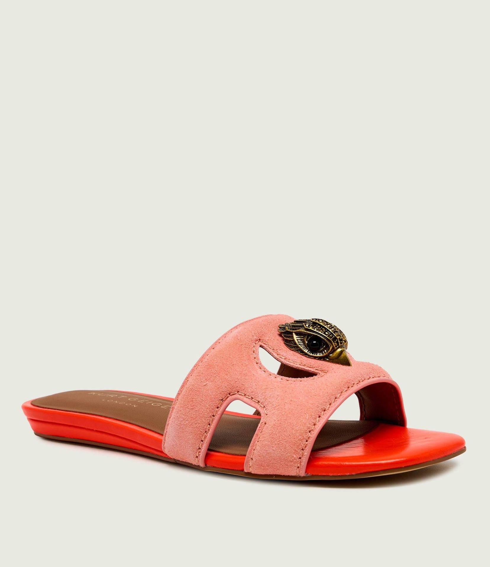 Kurt Geiger Klapki EAGLE zamsz