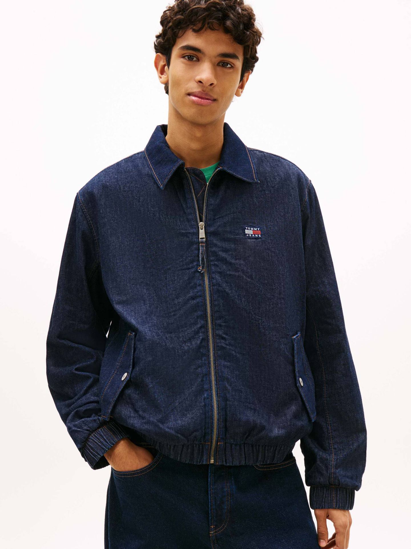 Tommy Jeans Kurtka jeansowa HARRINGTON Regular Fit