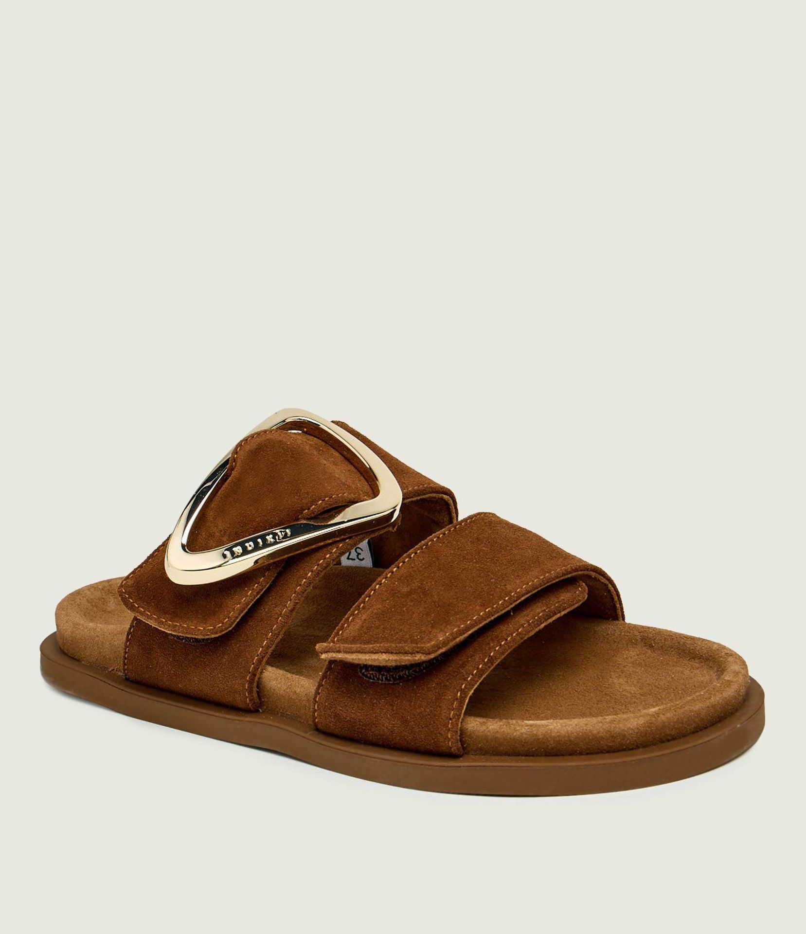INUIKII Klapki DREAMER BUCKLE zamsz
