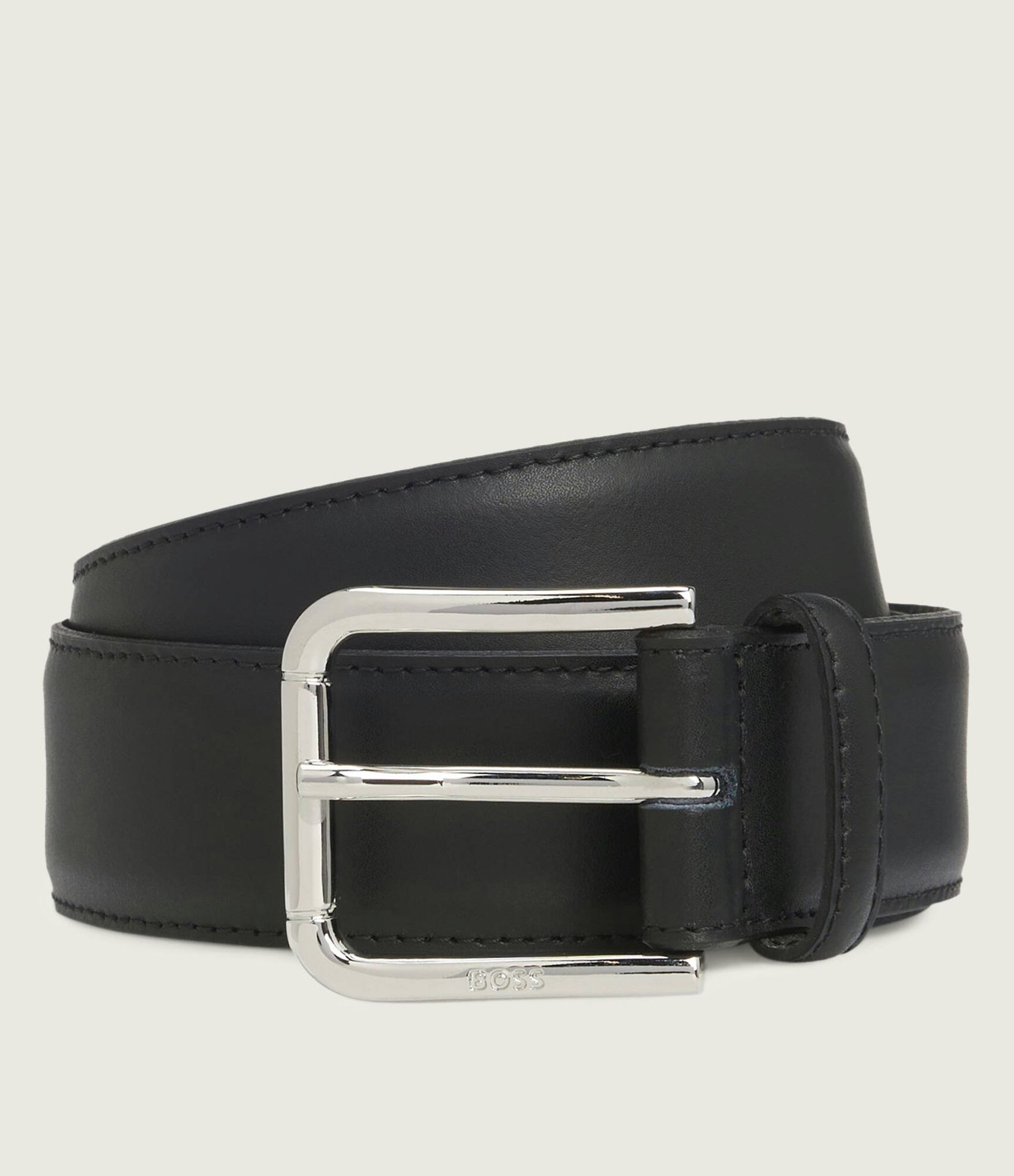 BOSS BLACK Skórzany pasek Navya-St_Sz35