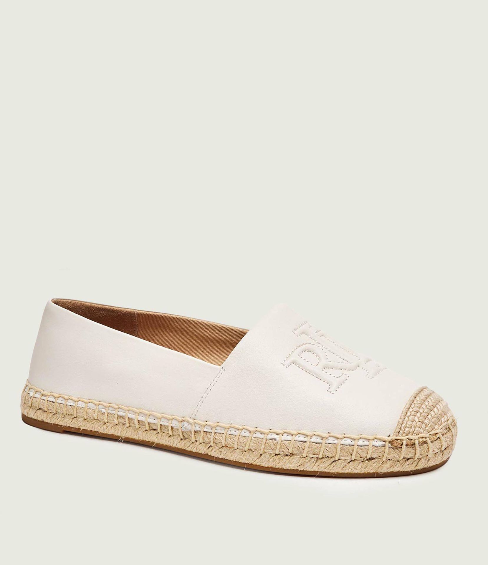 LAUREN RALPH LAUREN Skórzane espadryle CAMERYN
