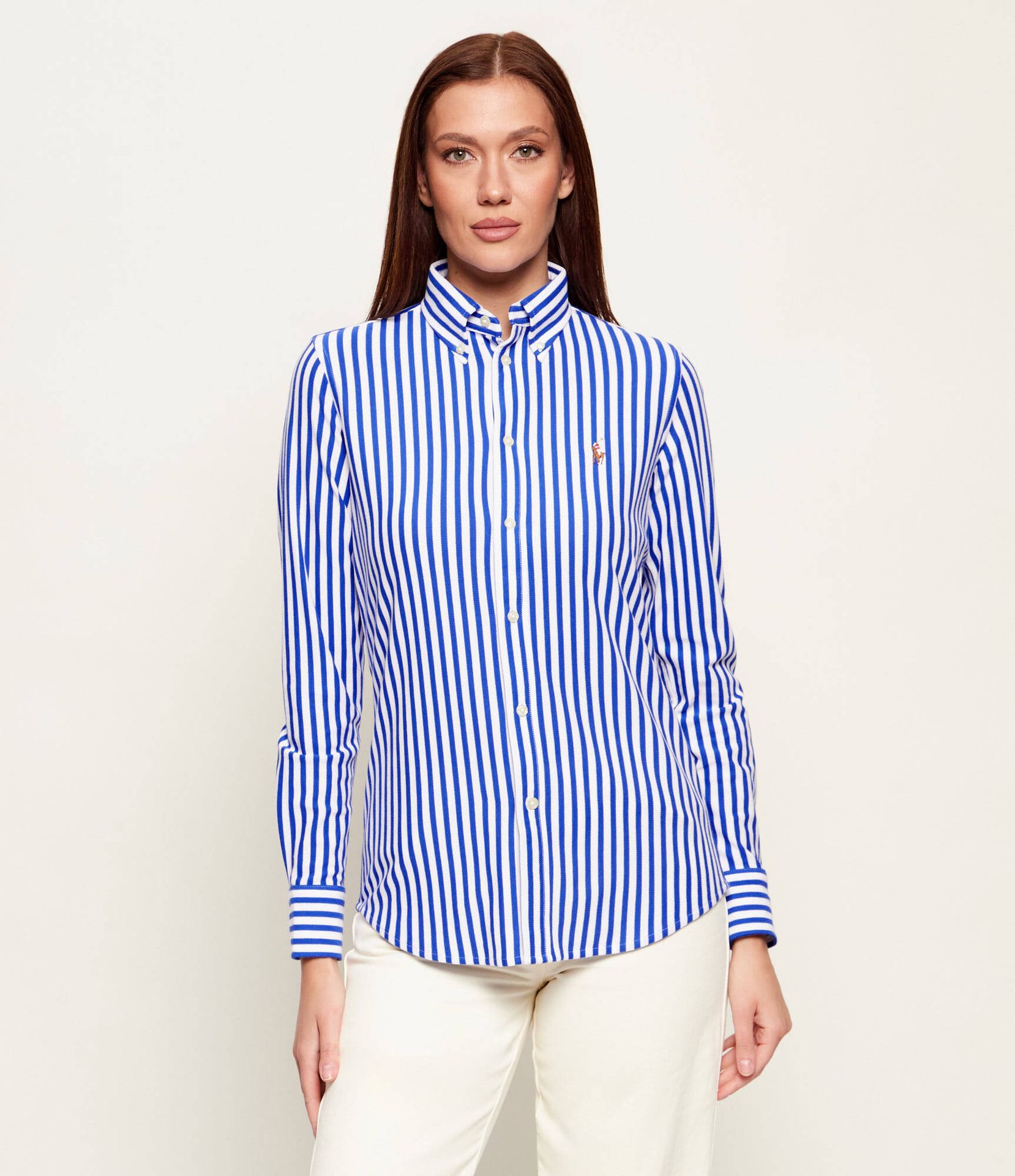 POLO RALPH LAUREN Koszula Slim Fit knit oxford