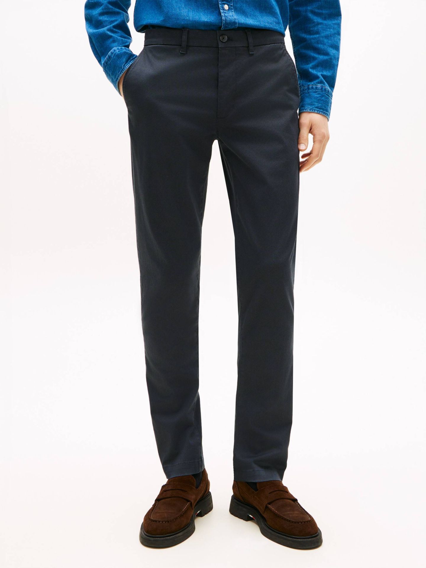 Tommy Hilfiger Spodnie chino Bleecker Slim Fit