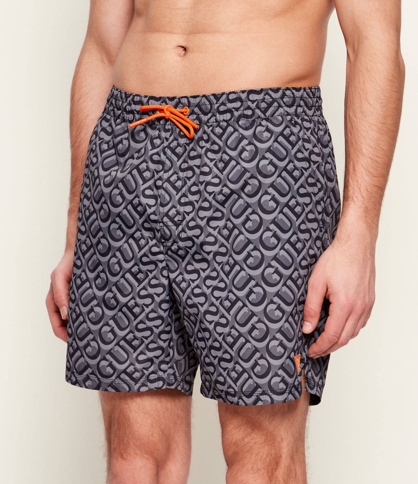 Guess Underwear Szorty kąpielowe NEW ONEHUN Regular Fit