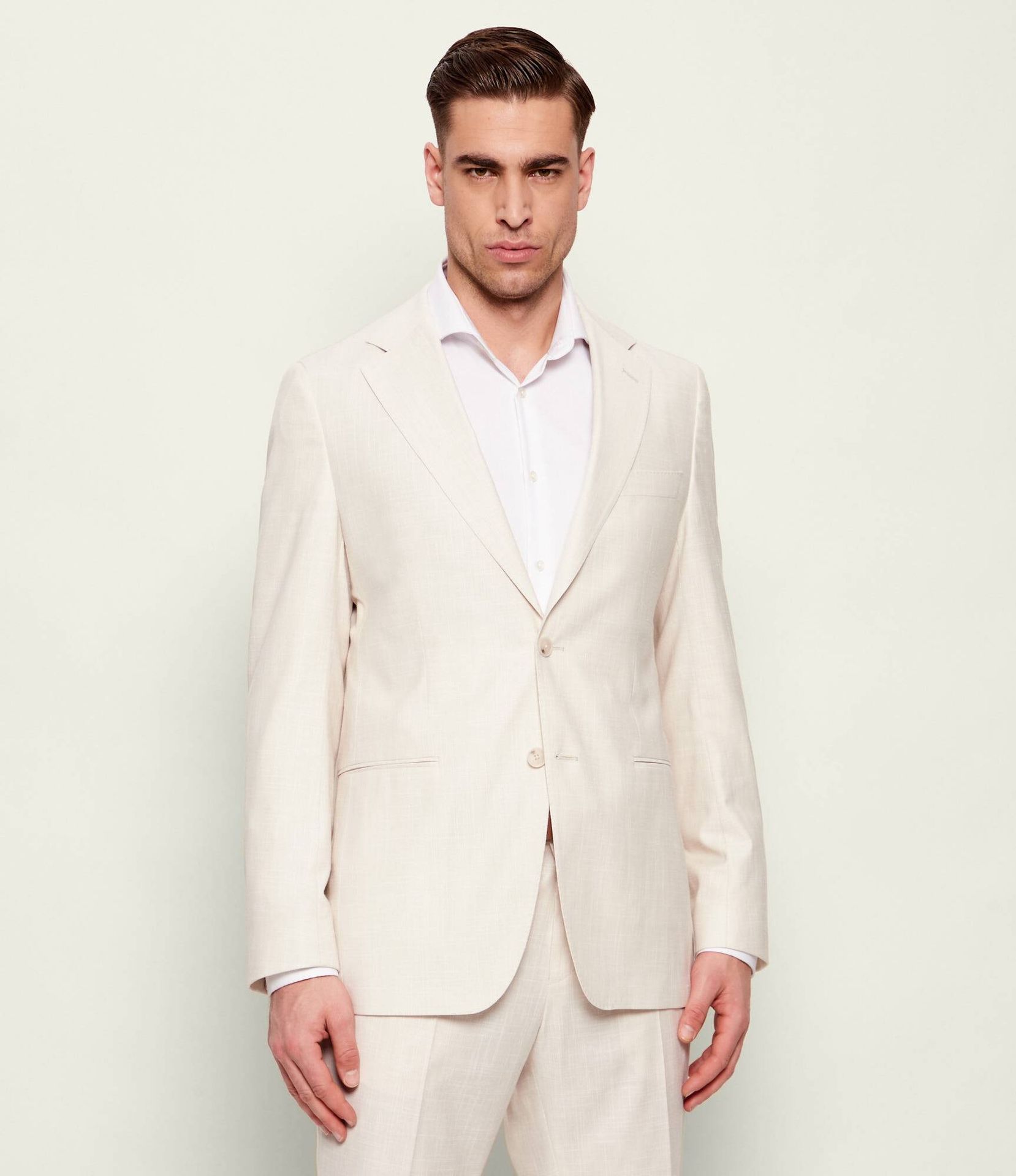BOSS BLACK Marynarka C-Huge-261 Slim Fit z dodatkiem wełny