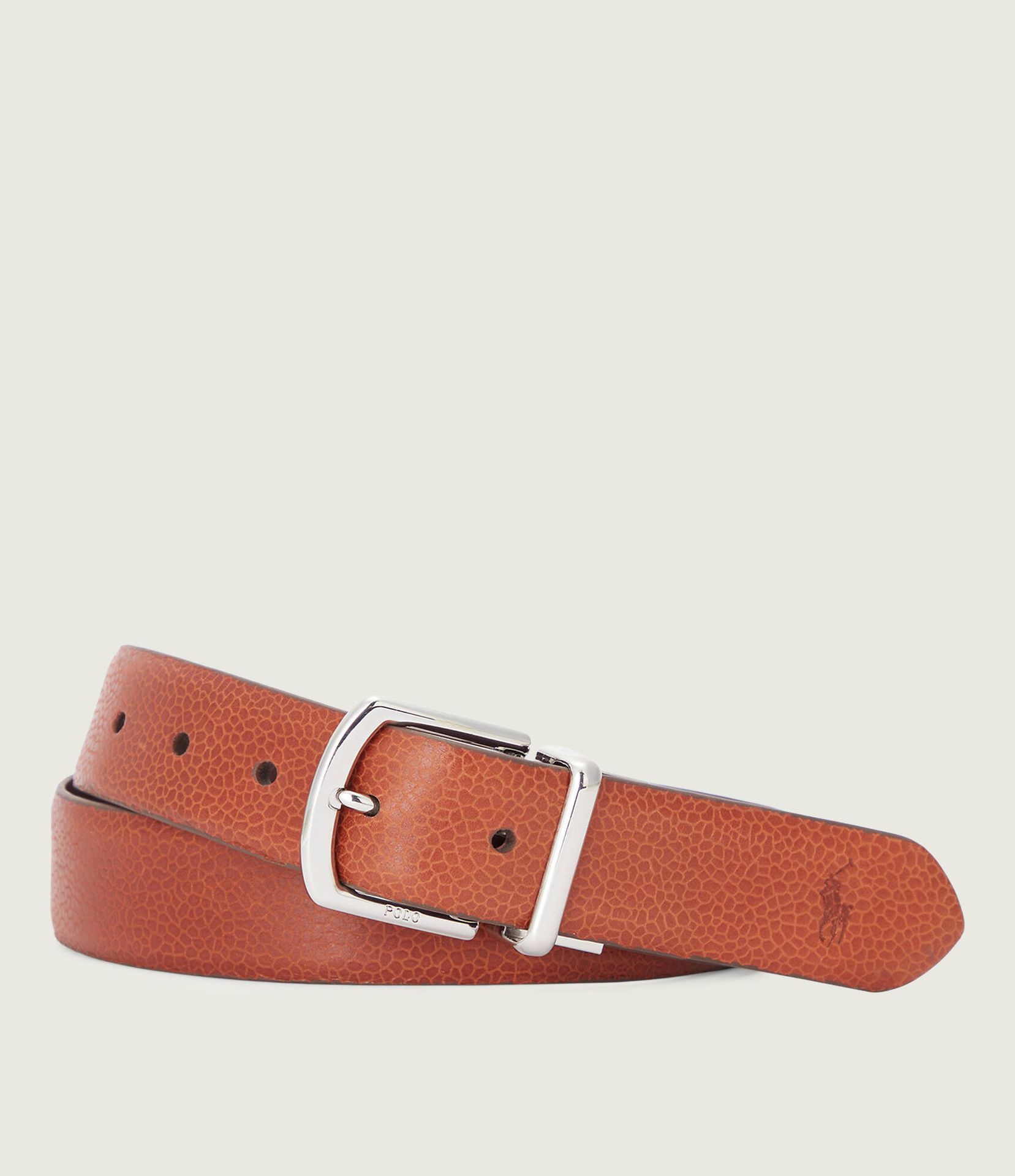 POLO RALPH LAUREN Skórzany dwustronny pasek