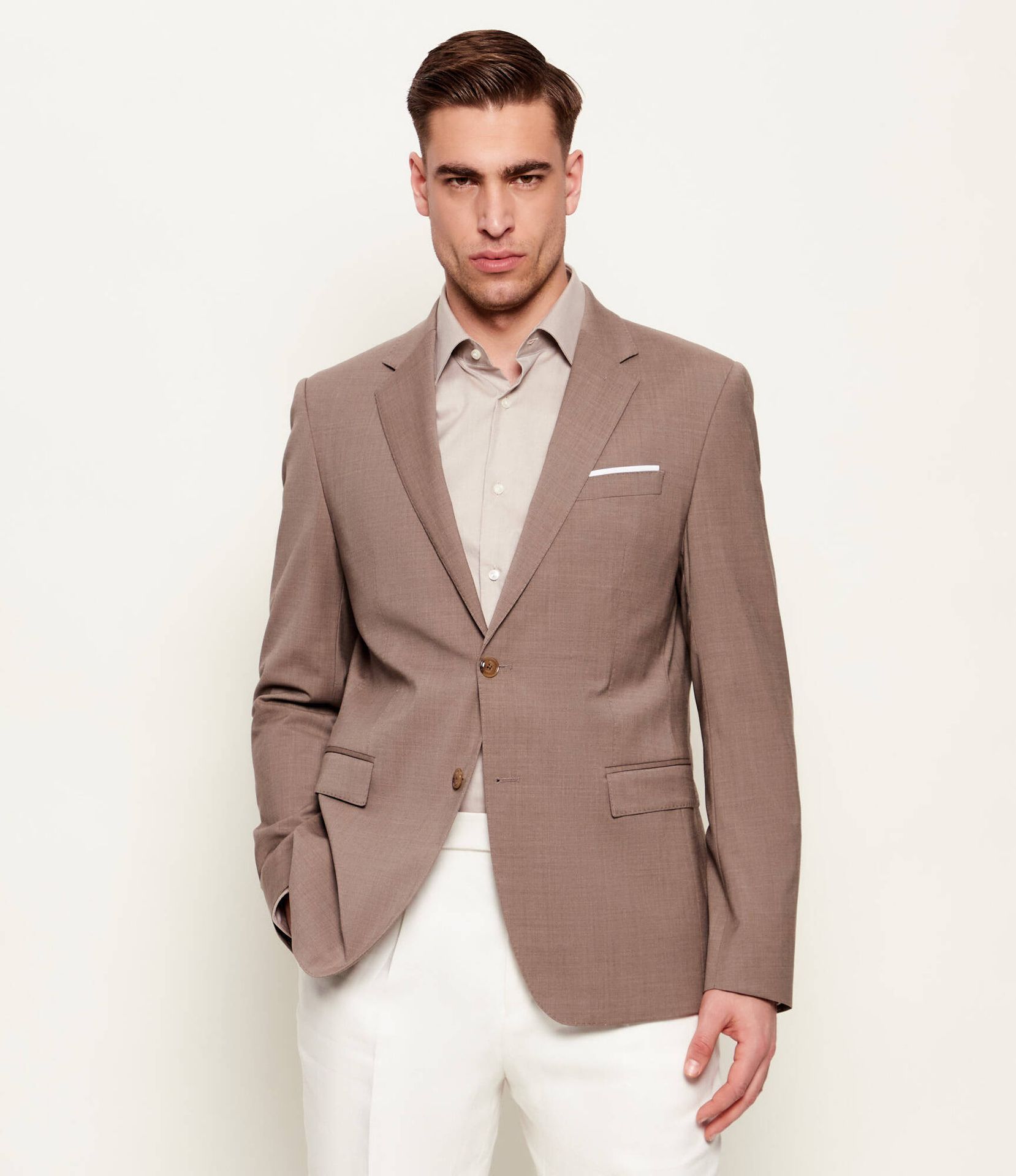 Joop! Wełniana marynarka Herby Slim Fit