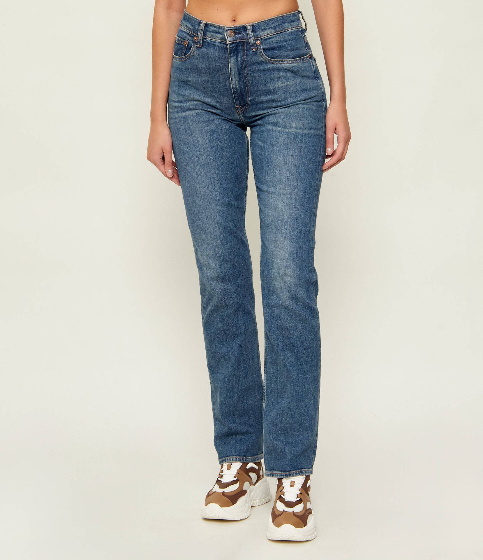 POLO RALPH LAUREN Jeansy Straight fit high rise
