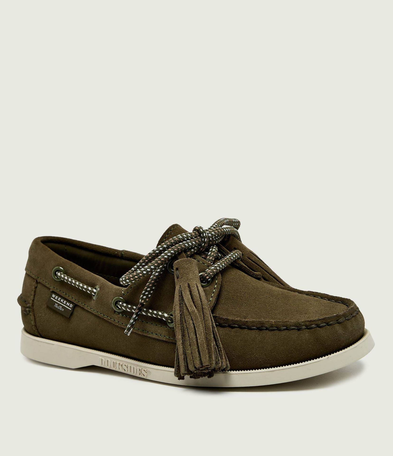Weekend MaxMara Mokasyny WKADOCKSIDE zamsz