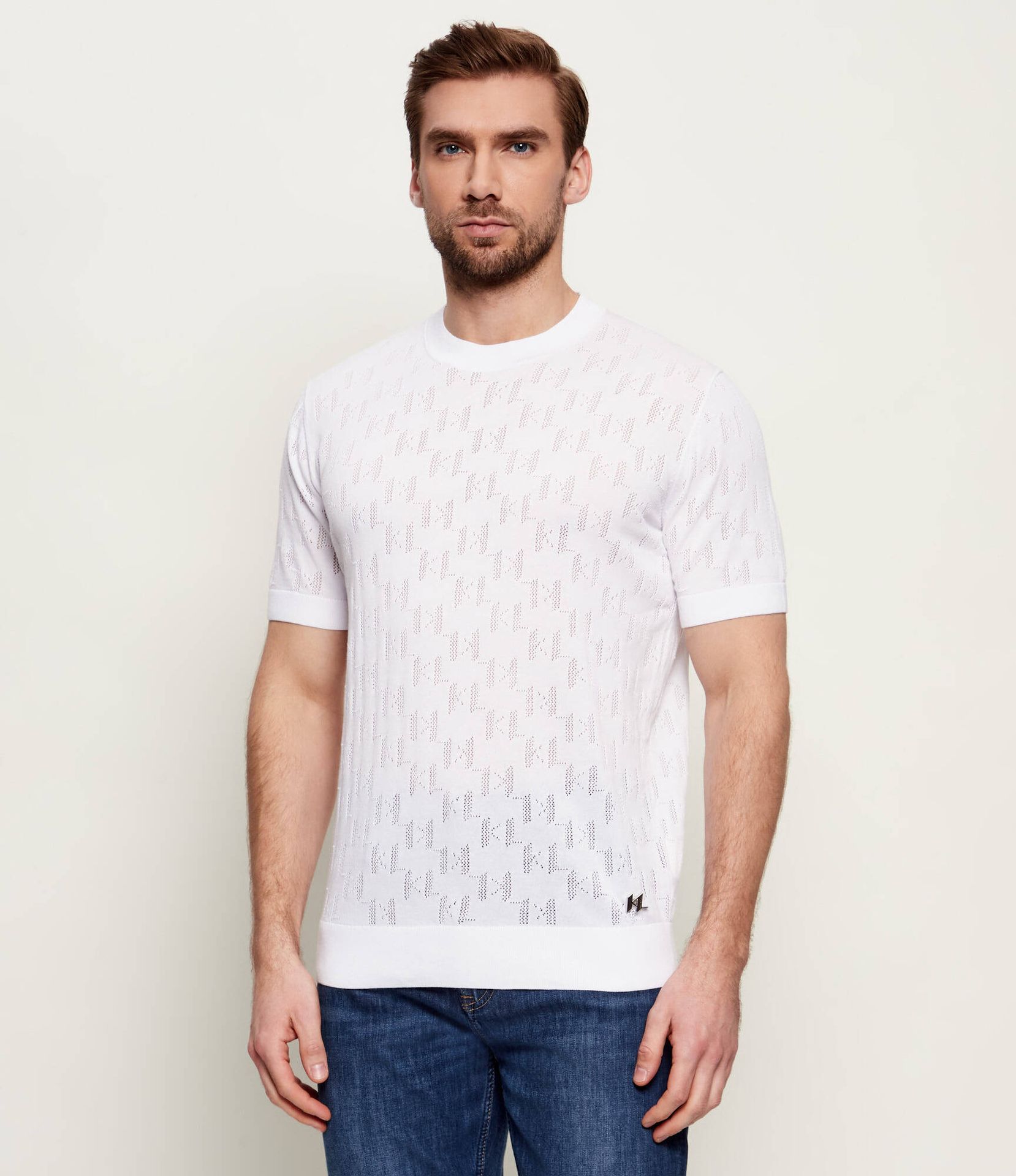 Karl Lagerfeld Sweter Slim Fit